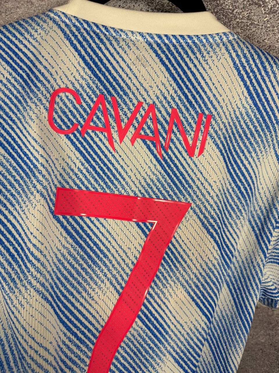 Adidas NWT CAVANI Manchester United 2020/21 Third Adidas Jersey Size US L / EU 52-54 / 3 - 21 Thumbnail