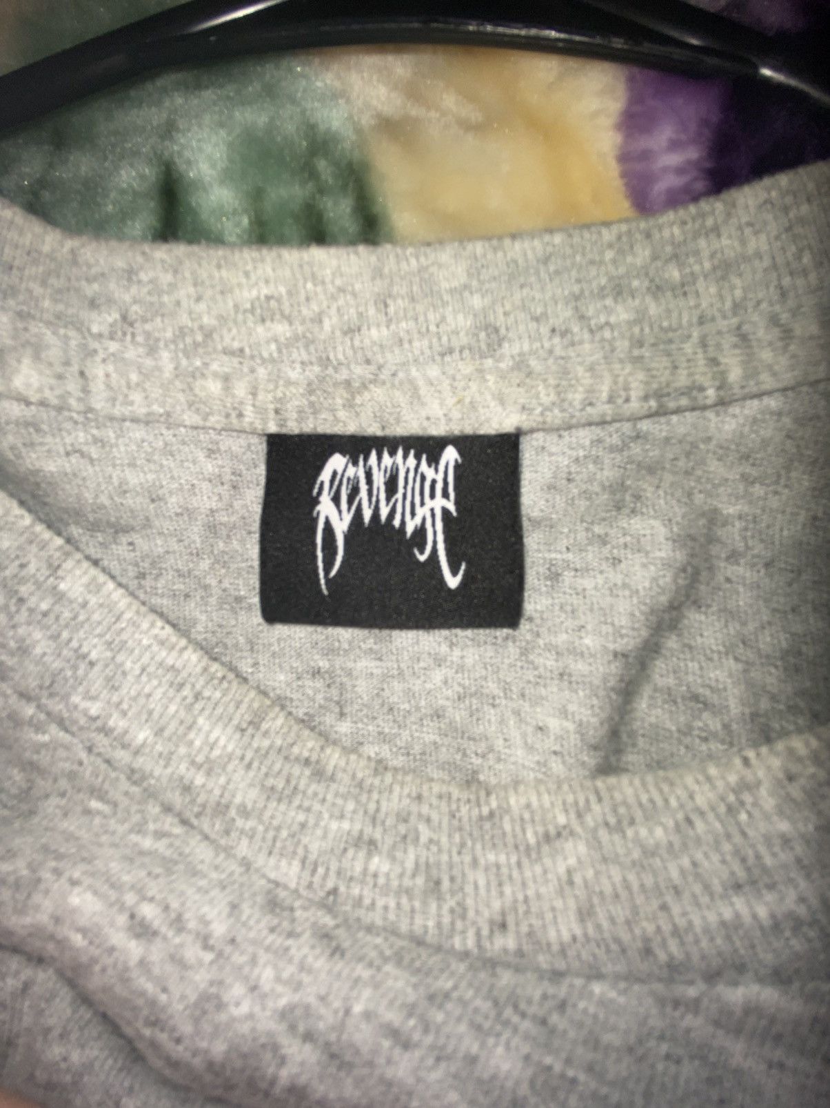 Revenge Revenge grey reaper tee Size US L / EU 52-54 / 3 - 2 Thumbnail