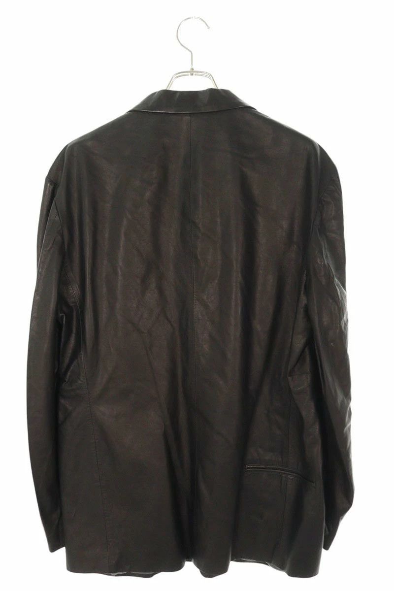 Yohji Yamamoto YOHJI YAMAMOTO × ISAMUKATAYAMA BACKLASH long leather jacket Size US XXL / EU 58 / 5 - 2 Thumbnail