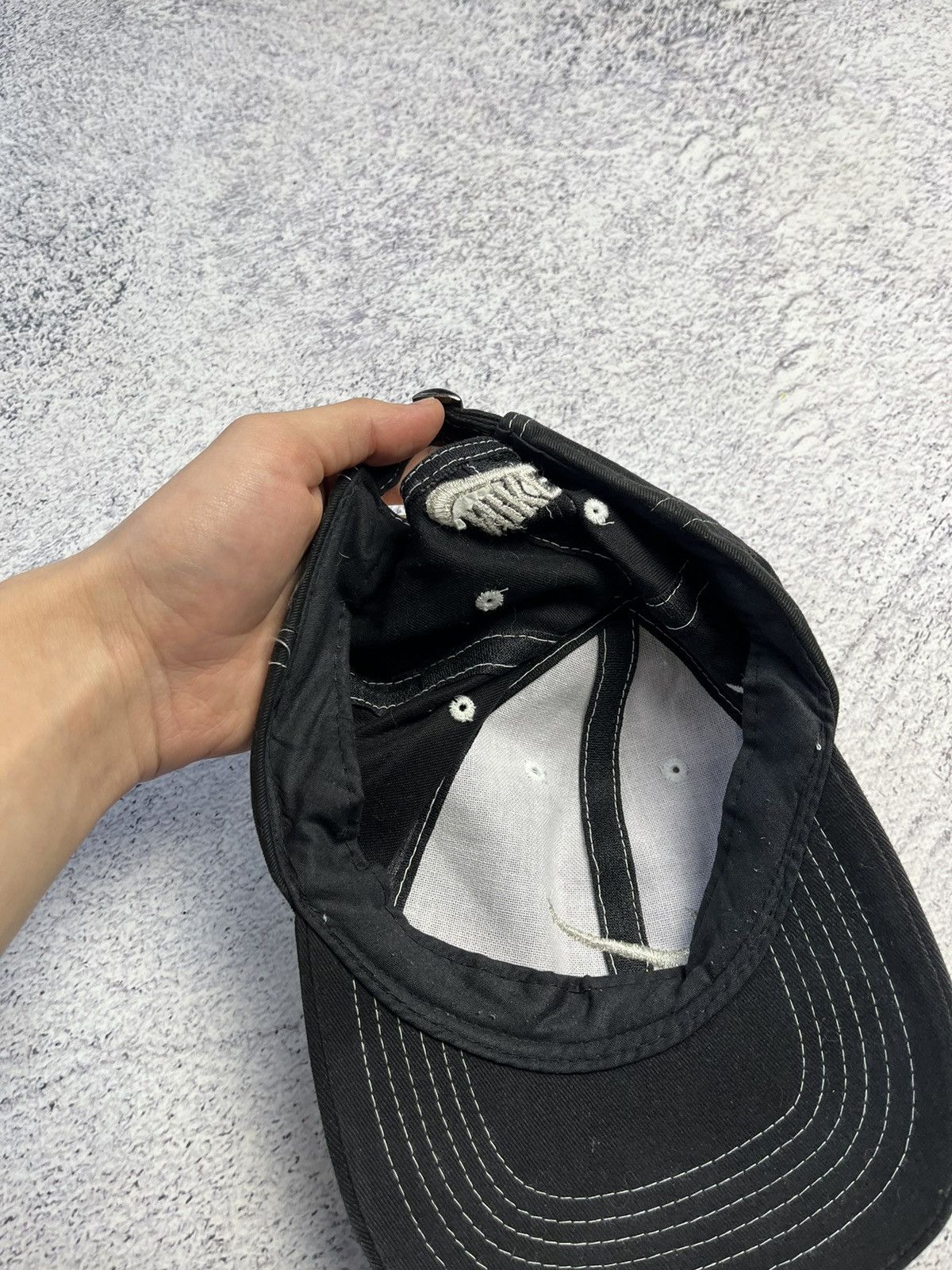Nike Vintage Nike Cap Hat Small Logo Swoosh One Size Size ONE SIZE - 11 Thumbnail