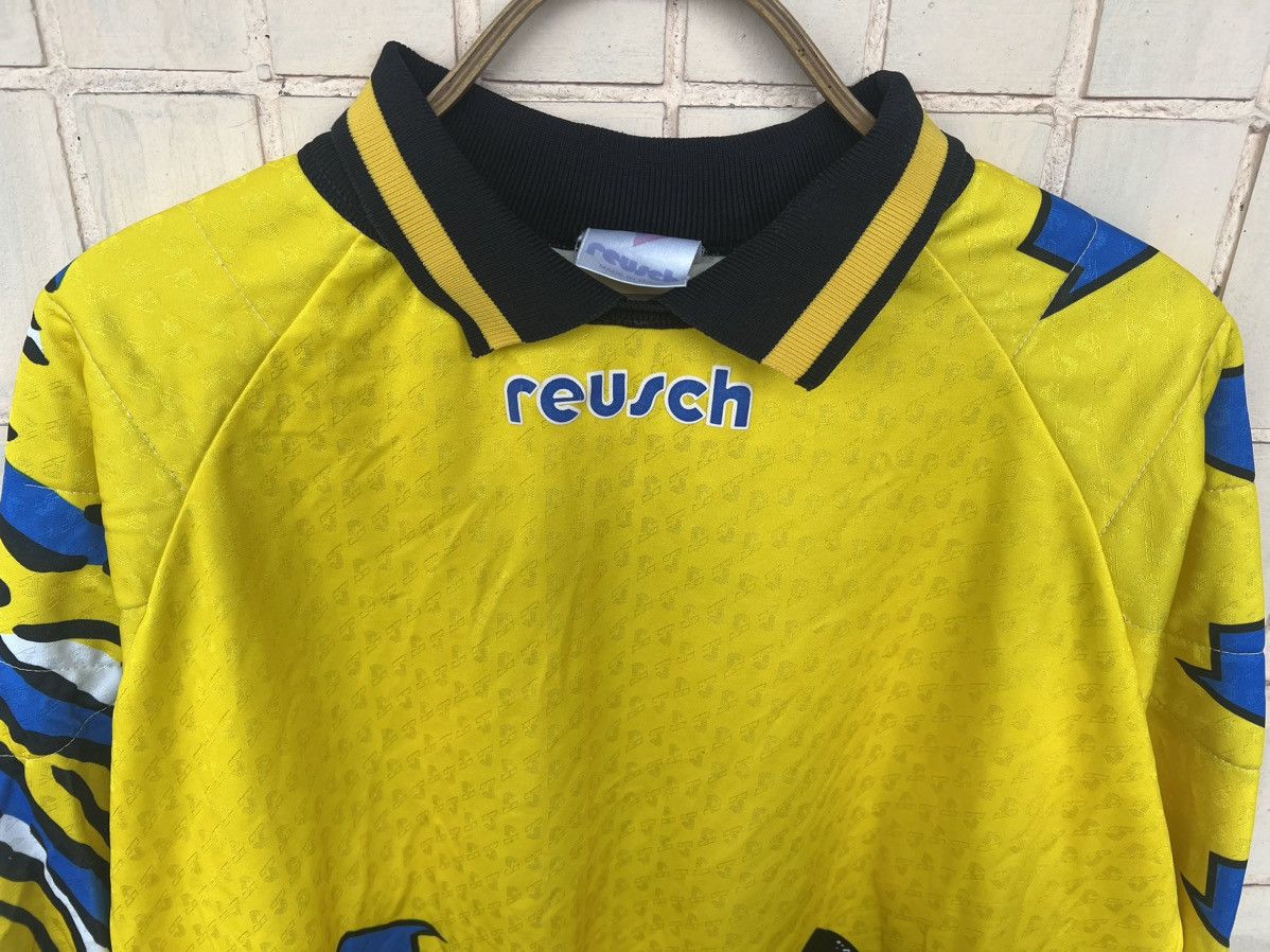 Vintage 90s Goalkeeper Football Shirt Soccer Jersey Template Reusch Size US L / EU 52-54 / 3 - 3 Thumbnail