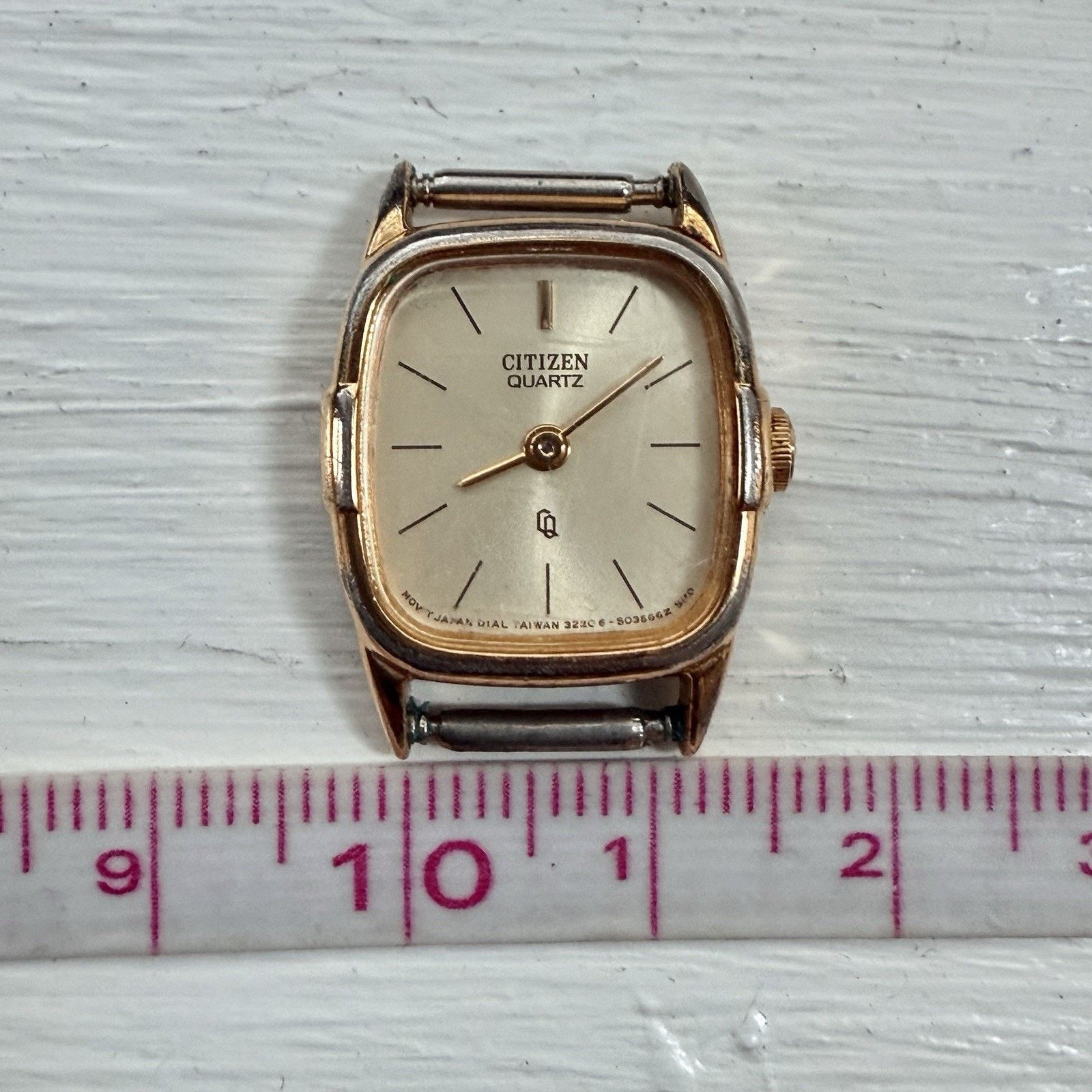 Citizen Vintage Citizen Quartz Gold Tone Wrist Watch Women’s Japan Size ONE SIZE - 3 Thumbnail