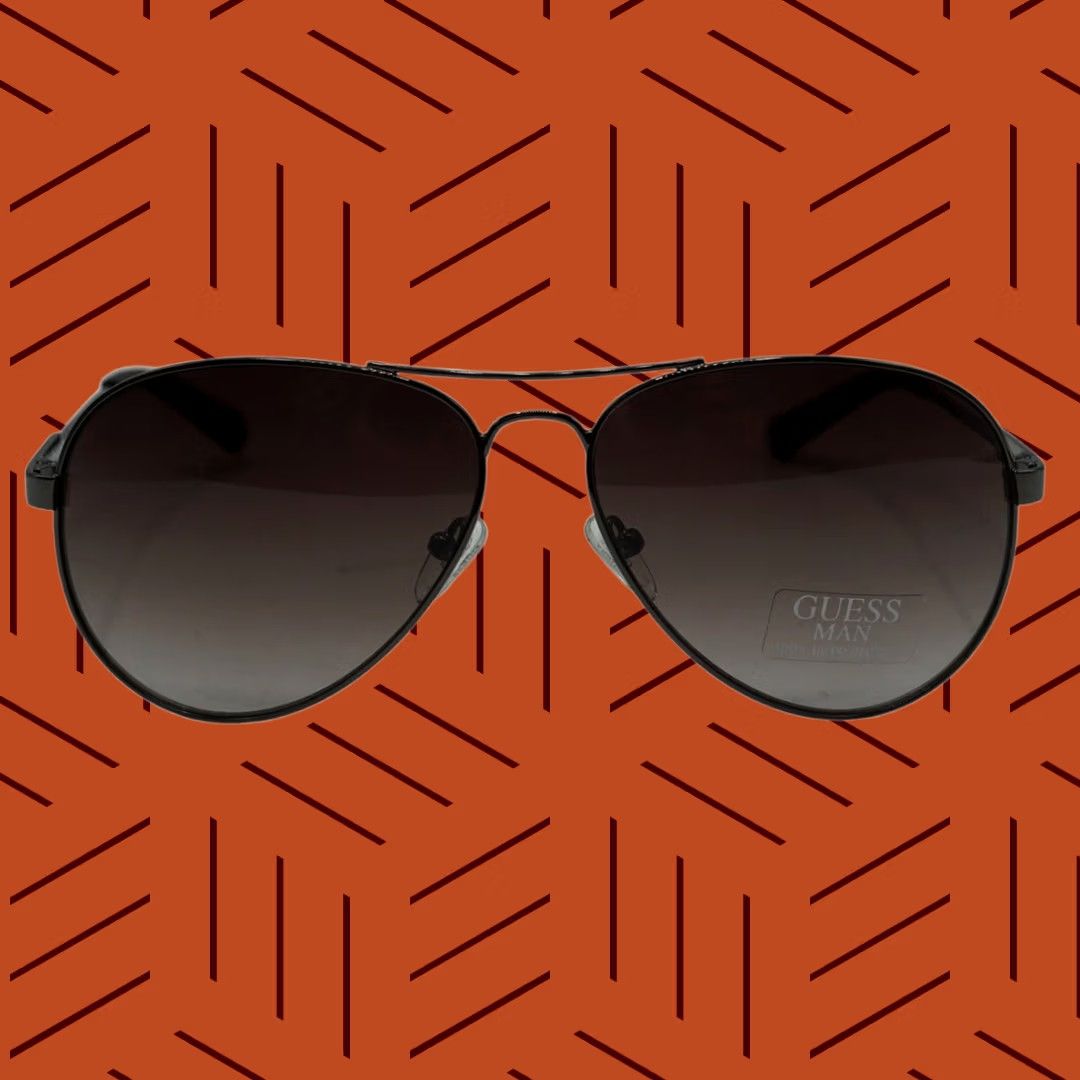 Guess Guess Mens Sunglasses Brown Smoke Gradient Lenses Size ONE SIZE - 1 Thumbnail