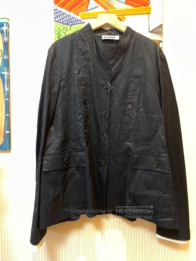 Jil Sander Jil Sander size 38 Zhongshan collar suit jacket Size 34R - 1 Thumbnail
