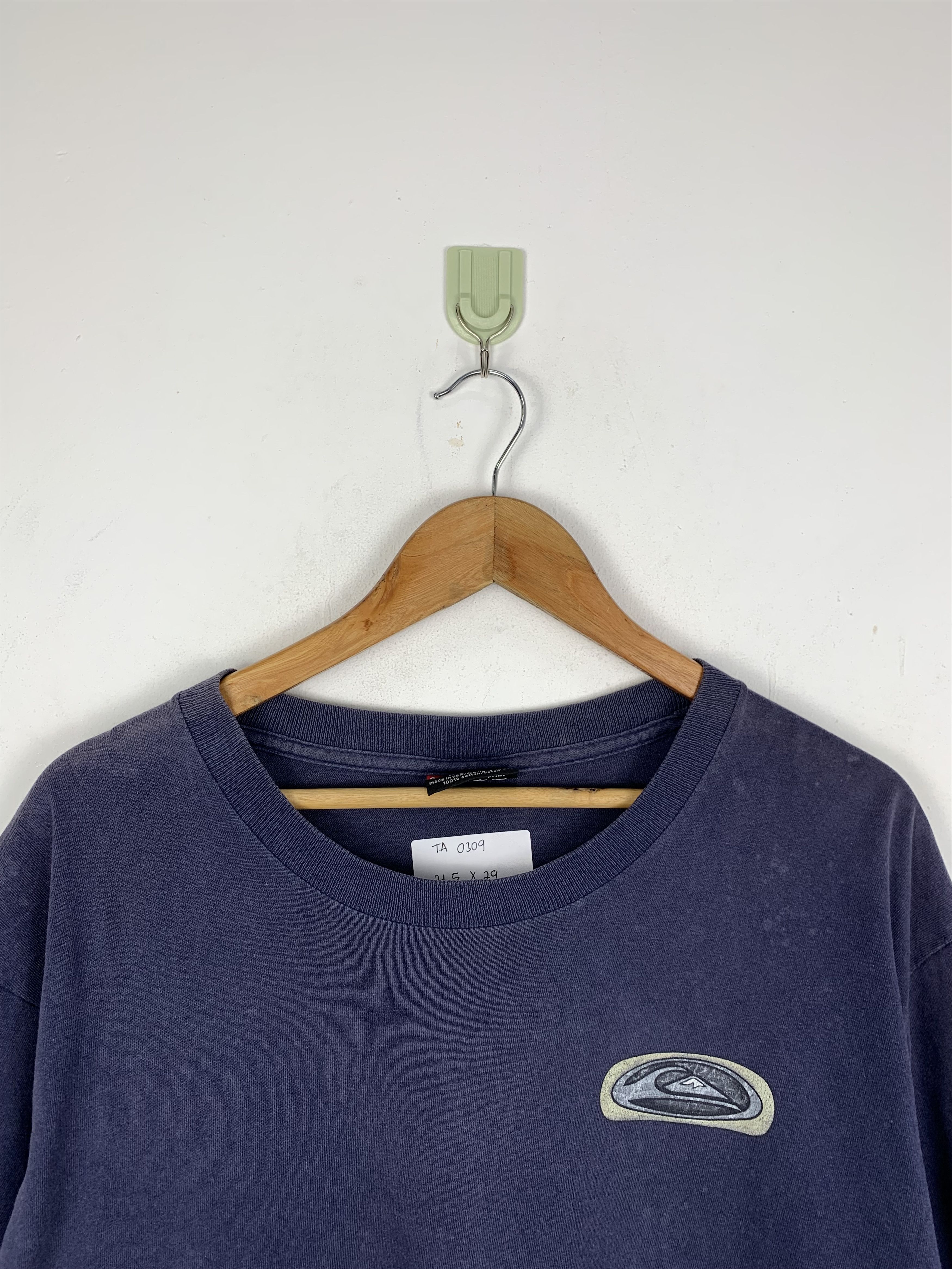 Quiksilver × Vintage Vintage 90s Quiksilver Made In USA TA0309 Size US M / EU 48-50 / 2 - 4 Thumbnail