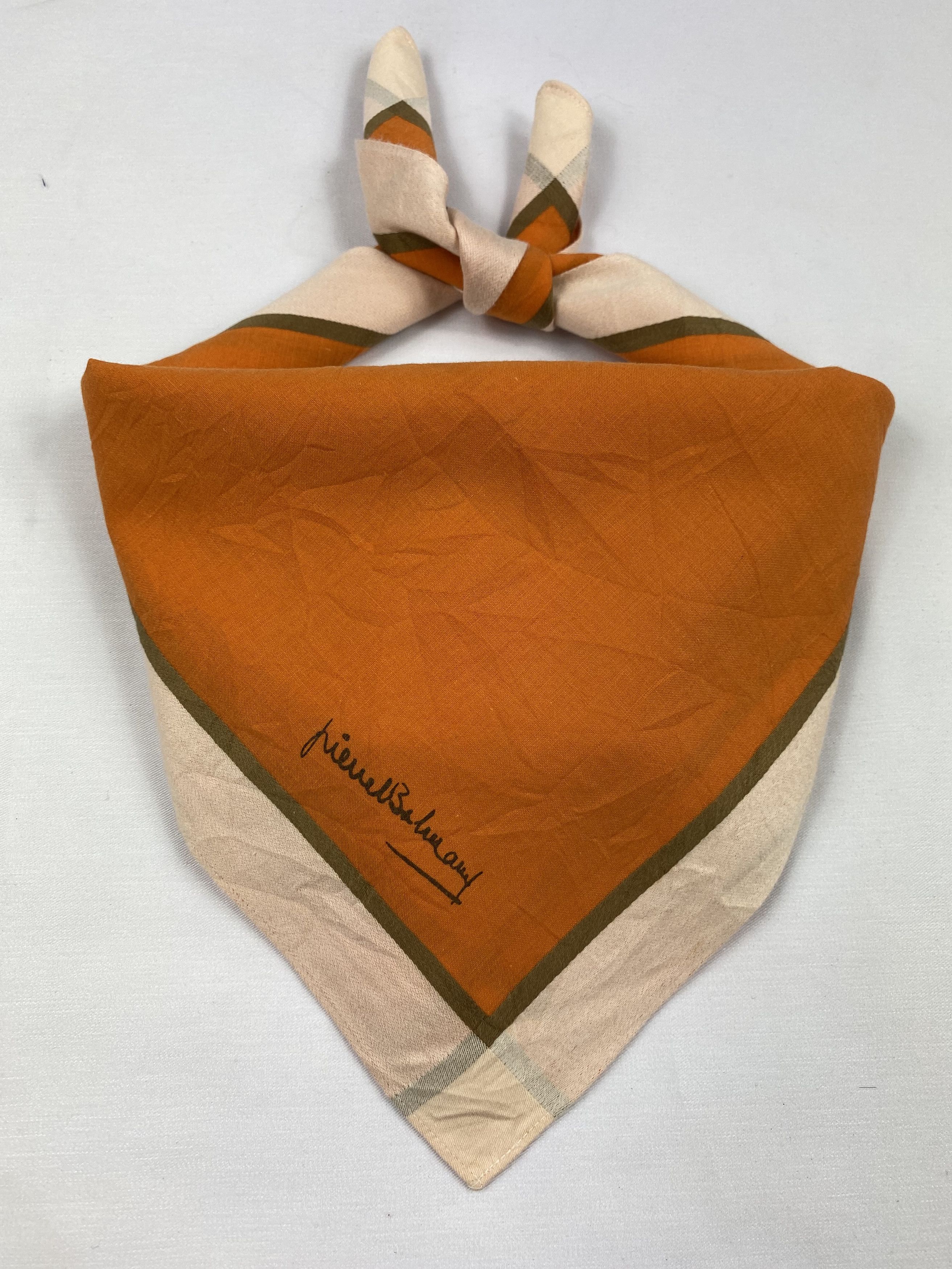 Pierre Balmain × Vintage Pierre Balmain Handkerchief / Bandana / Neckerchief Size ONE SIZE - 1 Thumbnail