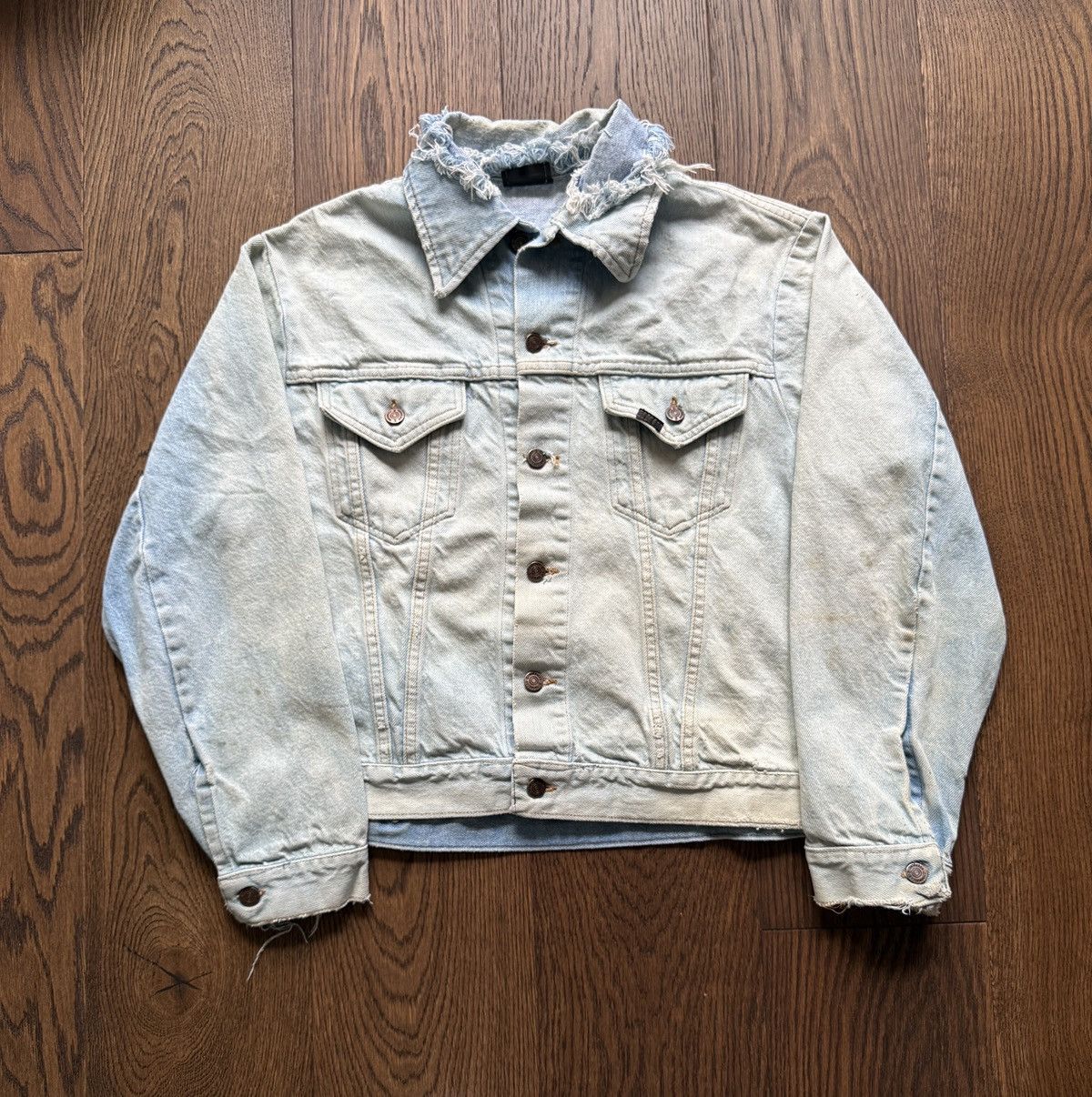Vintage Vintage Roebucks Faded Western Wear Denim Jacket Size US L / EU 52-54 / 3 - 1 Thumbnail