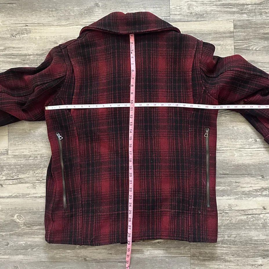 Other Vintage 30s Carter & Sons Wool Plaid Mackinaw Hunting Jacket Size US L / EU 52-54 / 3 - 8 Thumbnail