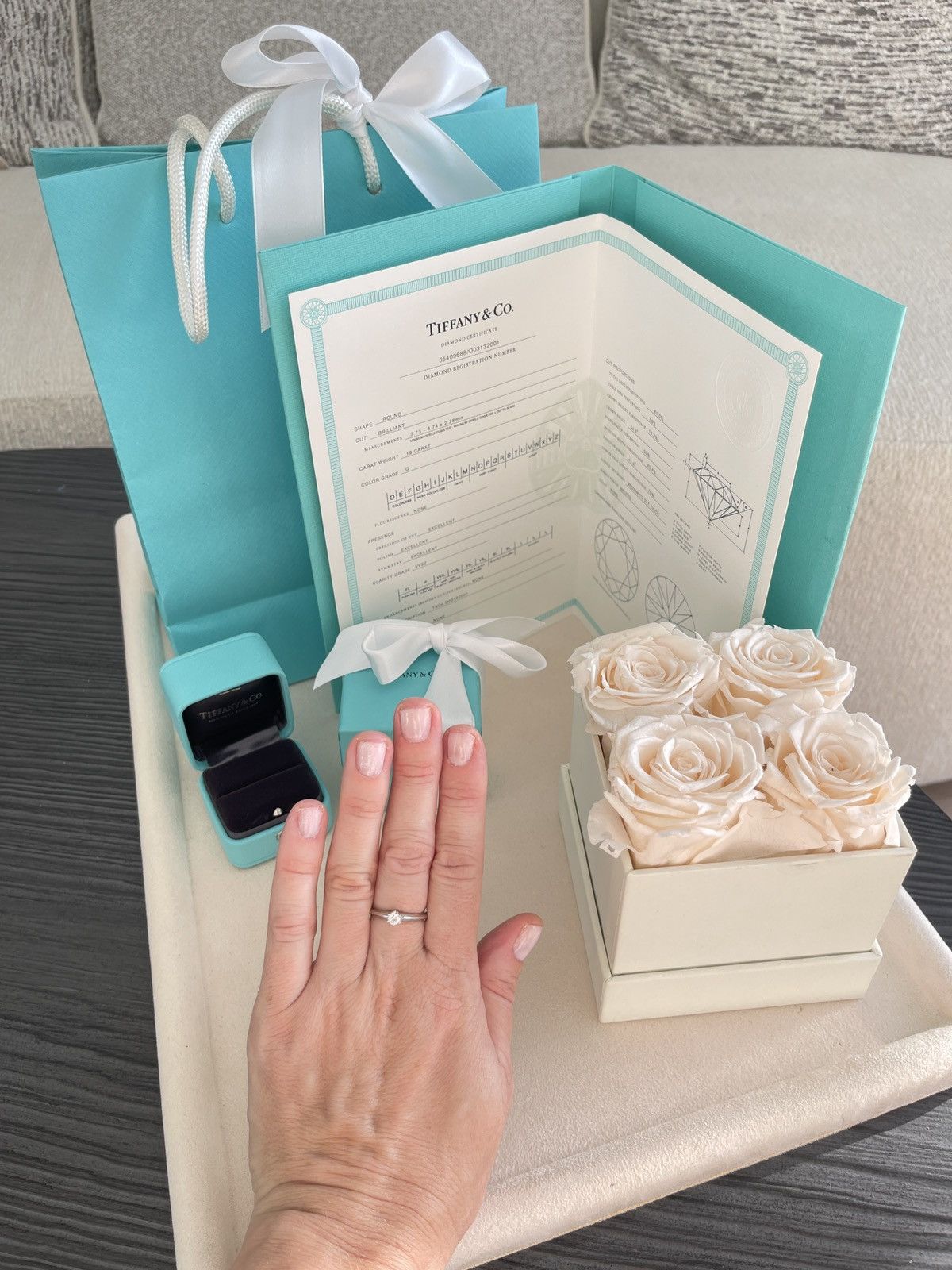 Tiffany & Co. Tiffany & Co. Solitaire Engagement Ring .19 ct sz 6 Size ONE SIZE - 22 Thumbnail