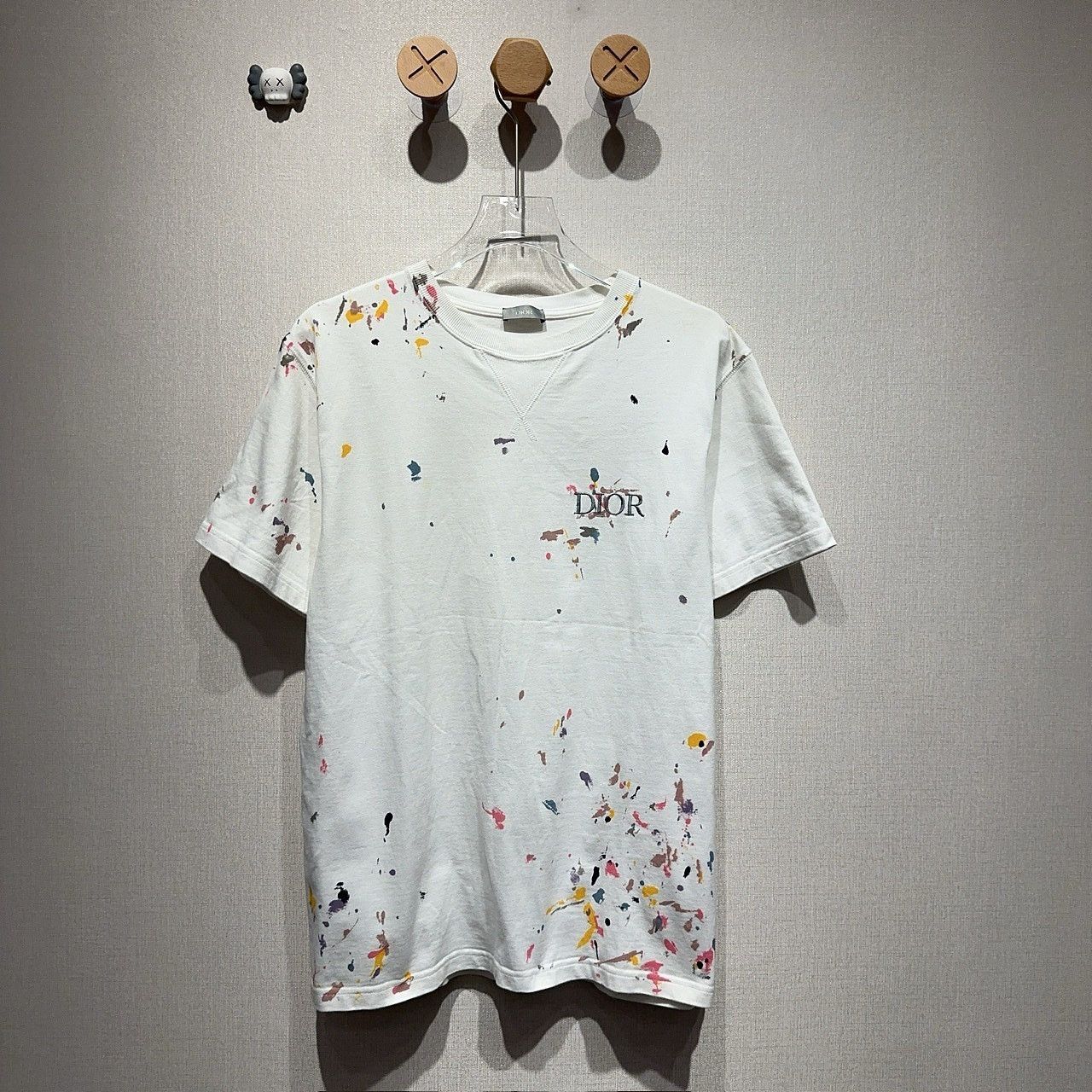 Dior Dior Paint Splatter T-Shirt Size S Size US S / EU 44-46 / 1 - 1 Thumbnail