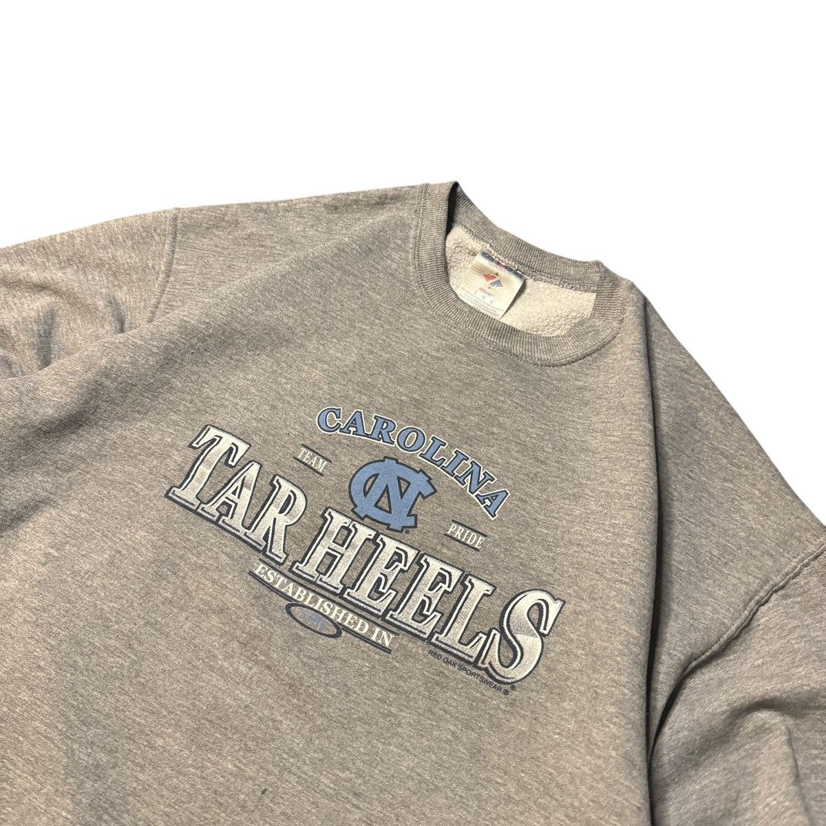 NCAA × Vintage Vintage 90s/Y2K North Carolina Tar Heels Sweatshirt Large Size US L / EU 52-54 / 3 - 3 Thumbnail