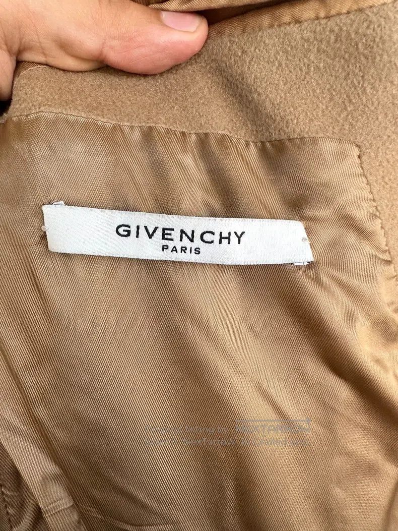 Givenchy Givenchy Khaki Camel Long Tweed Duster Coat Trench Size US S / EU 44-46 / 1 - 4 Thumbnail