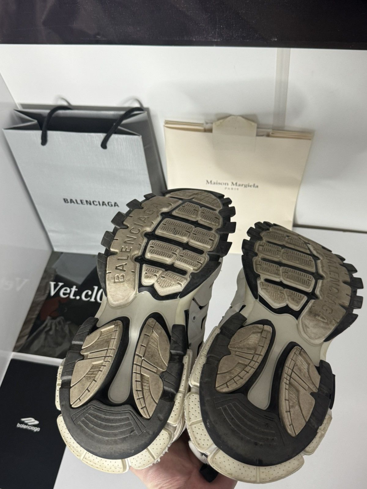 Balenciaga ✅ Balenciaga Track 1 White Black Low 40 Size US 7.5 / EU 40-41 - 9 Thumbnail
