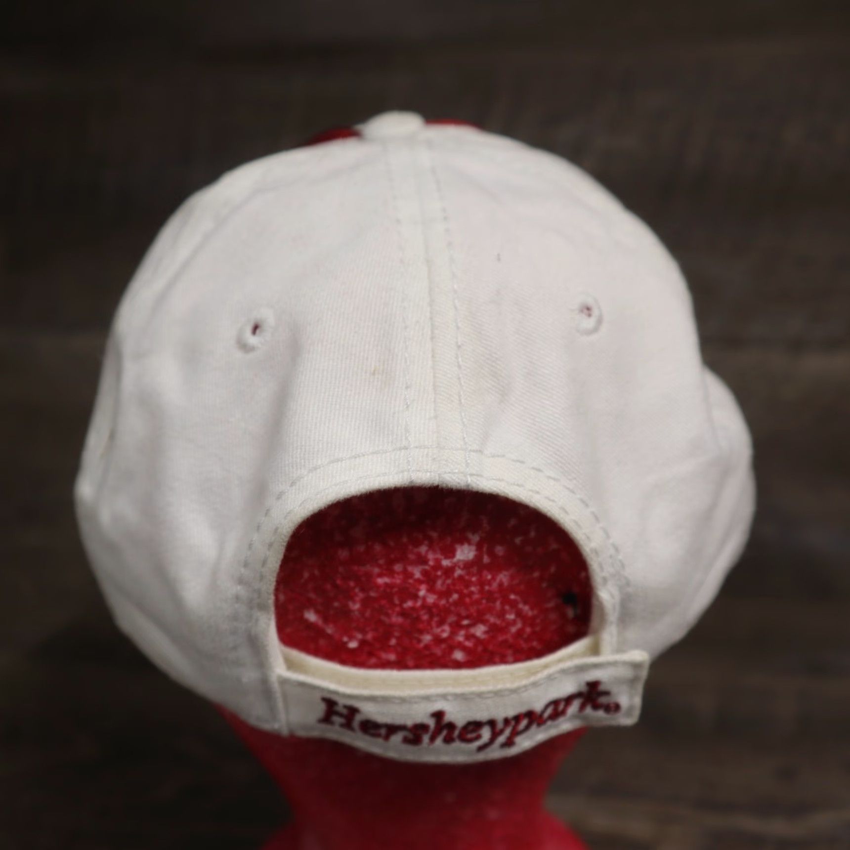 Vintage VINTAGE Hersheys Park Chocolate Hat Cap Strapback White Adult Adjustable Hat Mens White 80s 90s Classic Logo Universal University Retro Size US M / EU 48-50 / 2 - 4 Thumbnail