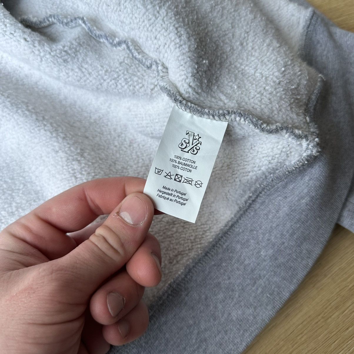 Systemic Systemic Yeezy Gap Fit Melange Balance Cropped Zip Hoodie Size US L / EU 52-54 / 3 - 14 Thumbnail