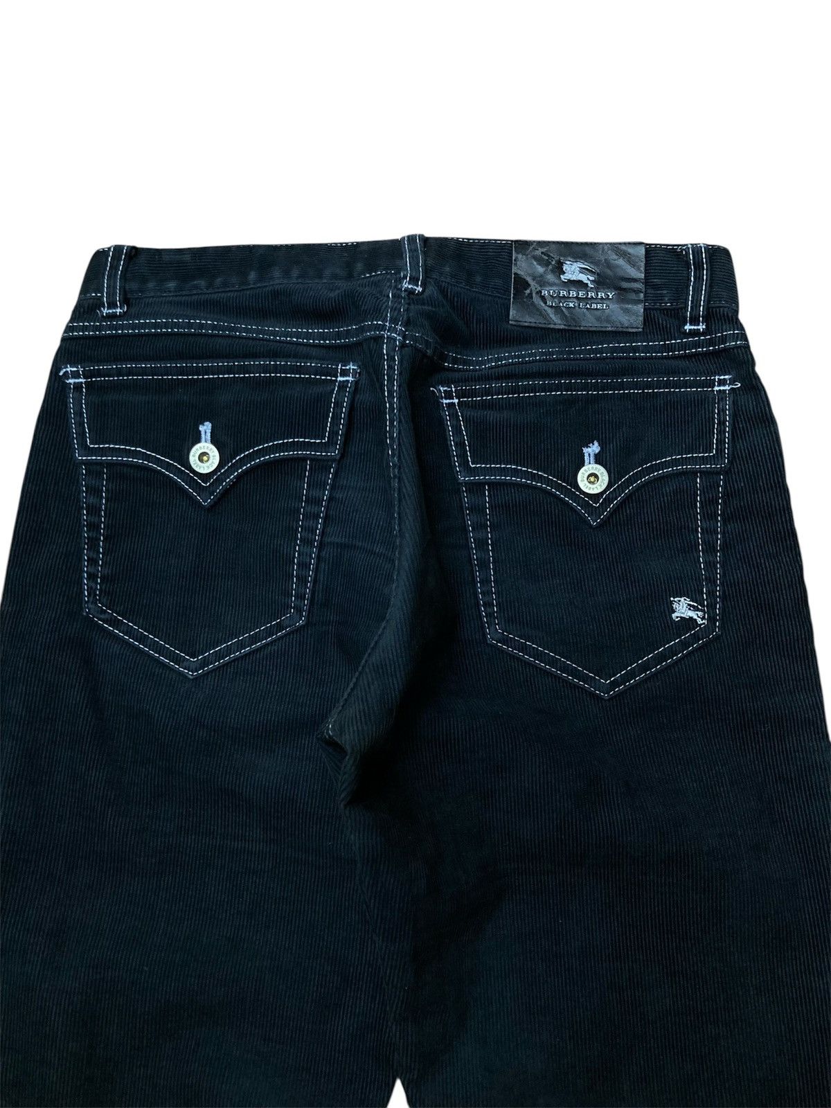 Burberry Vintage Burberry Black Label Contrast Stitch Corduroy Pants Size US 28 / EU 44 - 8 Thumbnail