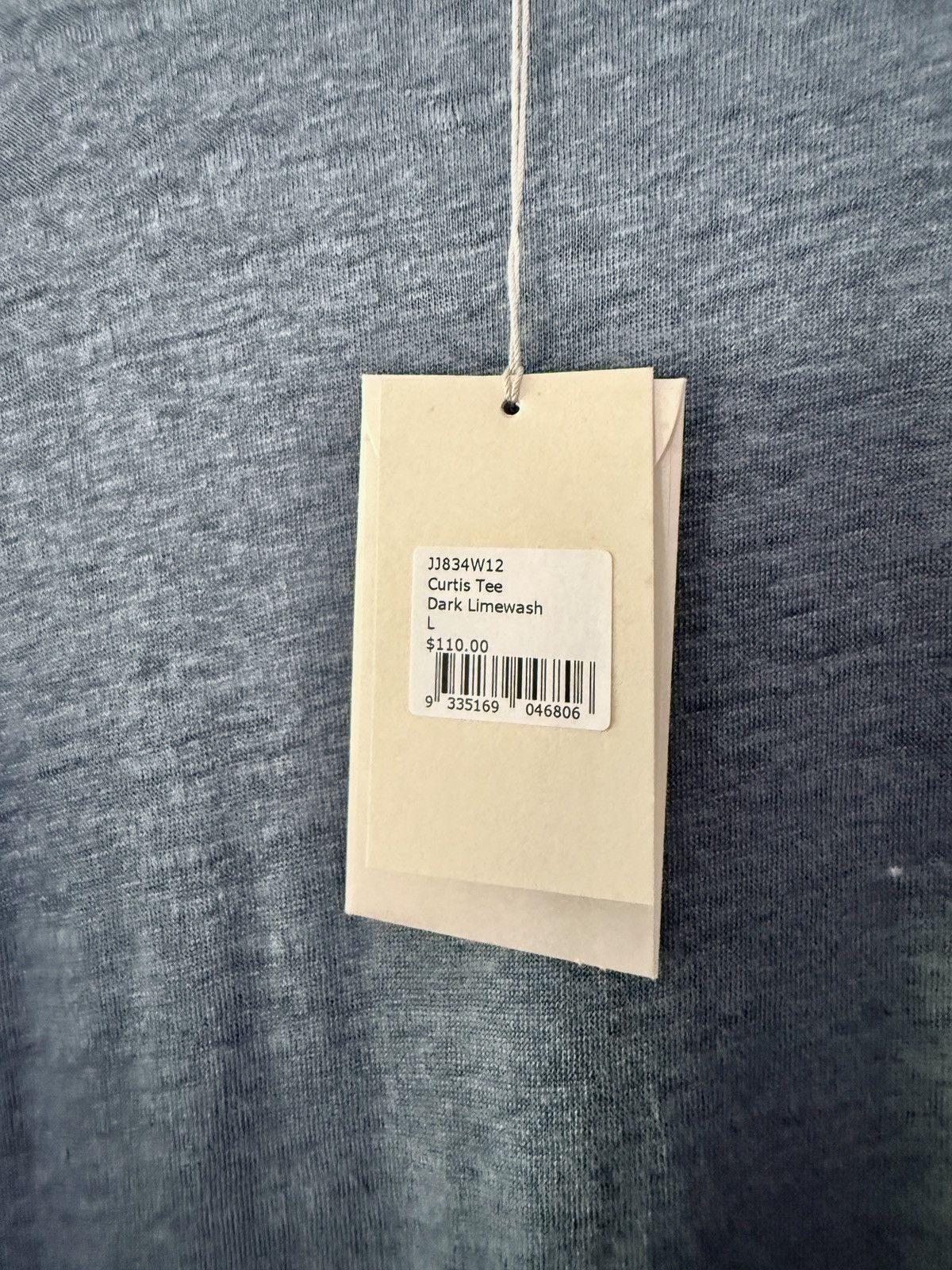 Jac + Jack Curved Hem Woven Linen Tee - NWT Size L / US 10 / IT 46 - 6 Thumbnail