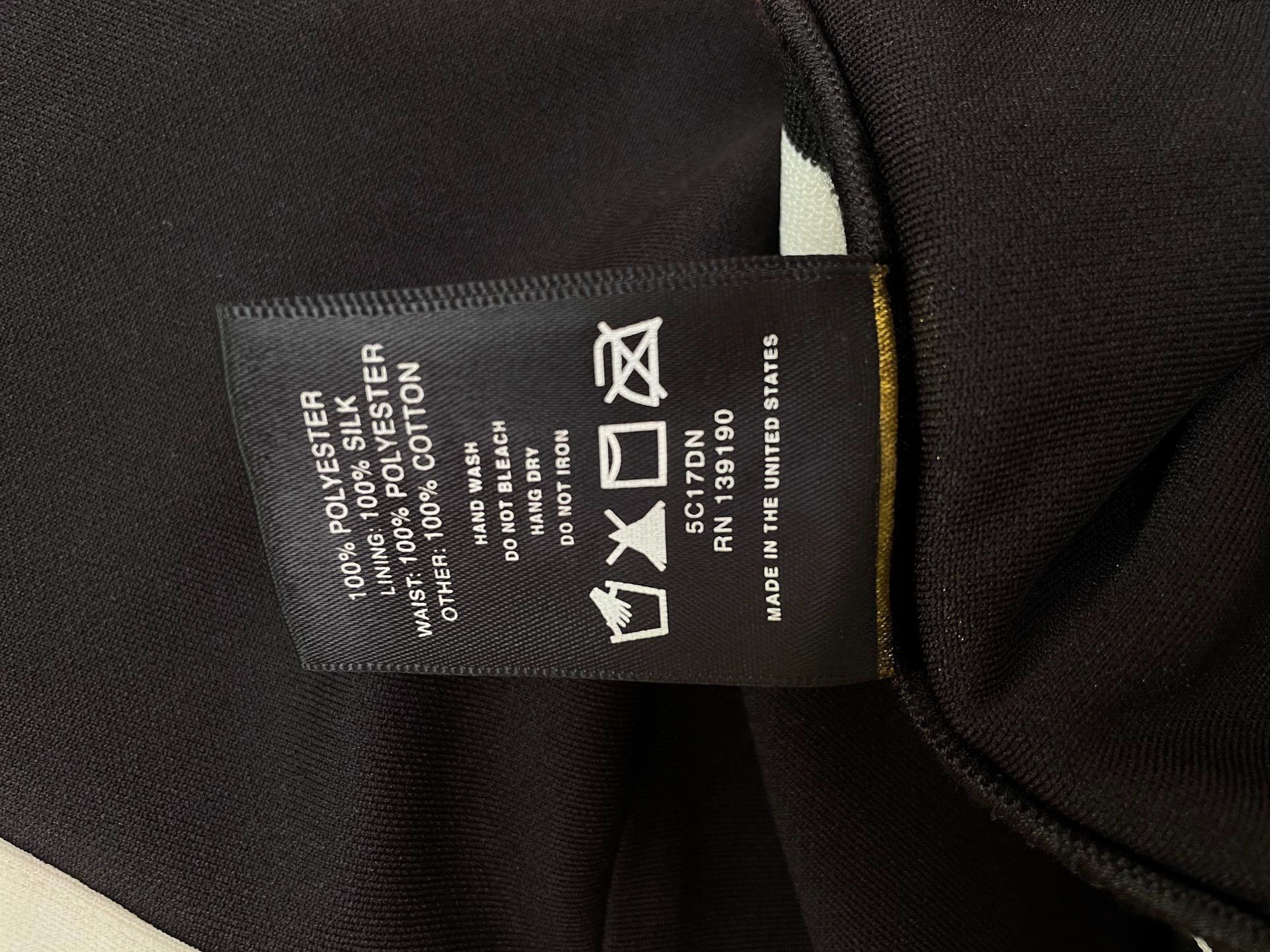 Fear of God FOG S5 Mainline Track Pants Black/White M Size US 32 / EU 48 - 5 Thumbnail