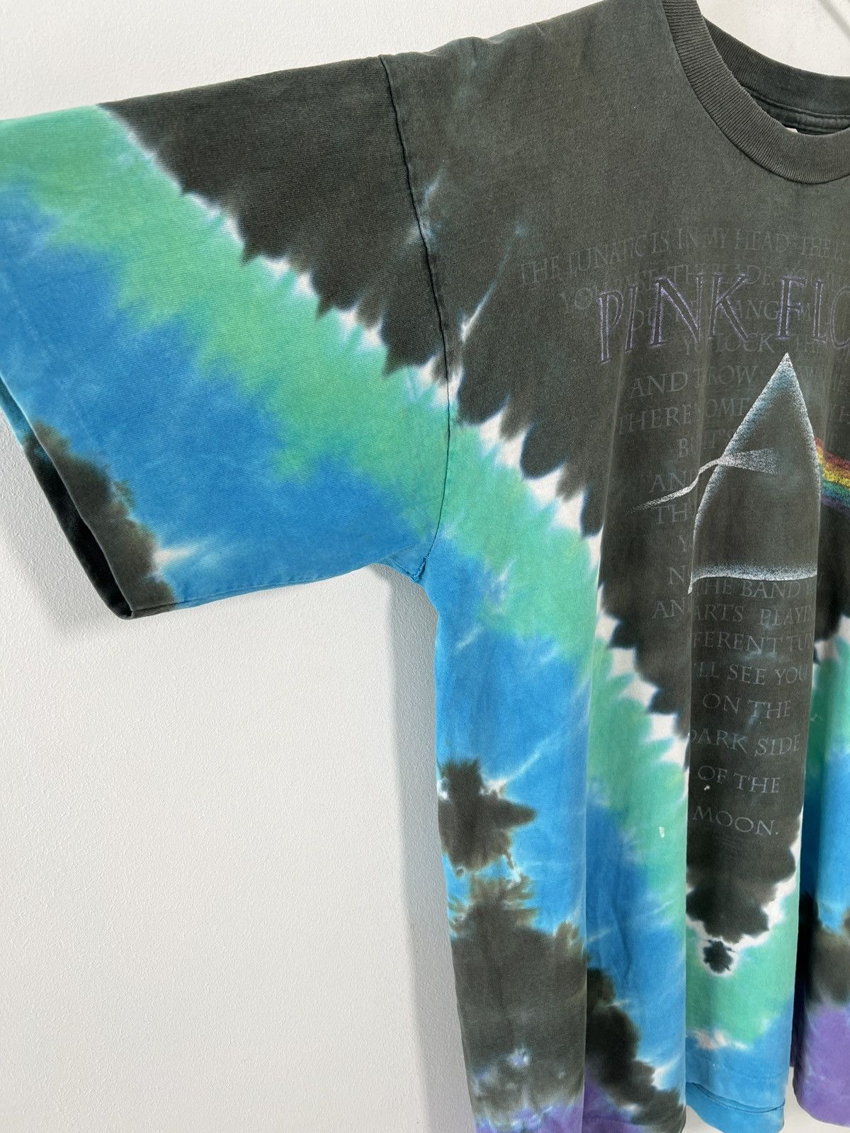Pink Floyd Pink Floyd tie-dye tee – Liquid Blue Size US XL / EU 56 / 4 - 4 Thumbnail