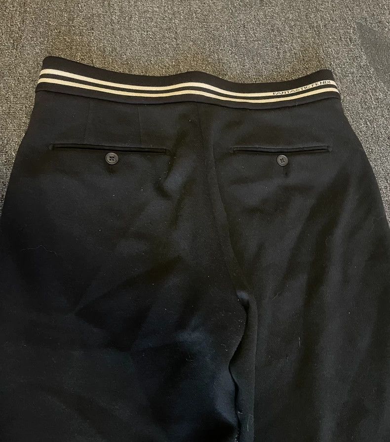 Fendi FENDI Black slacks are thick Size US 30 / EU 46 - 5 Thumbnail