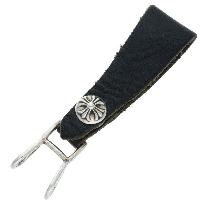 小物 Chrome Hearts BELT LOOP CROSS BALL DRING Chrome Hearts Belt Loop Cross Ball Button Leather Mens Used