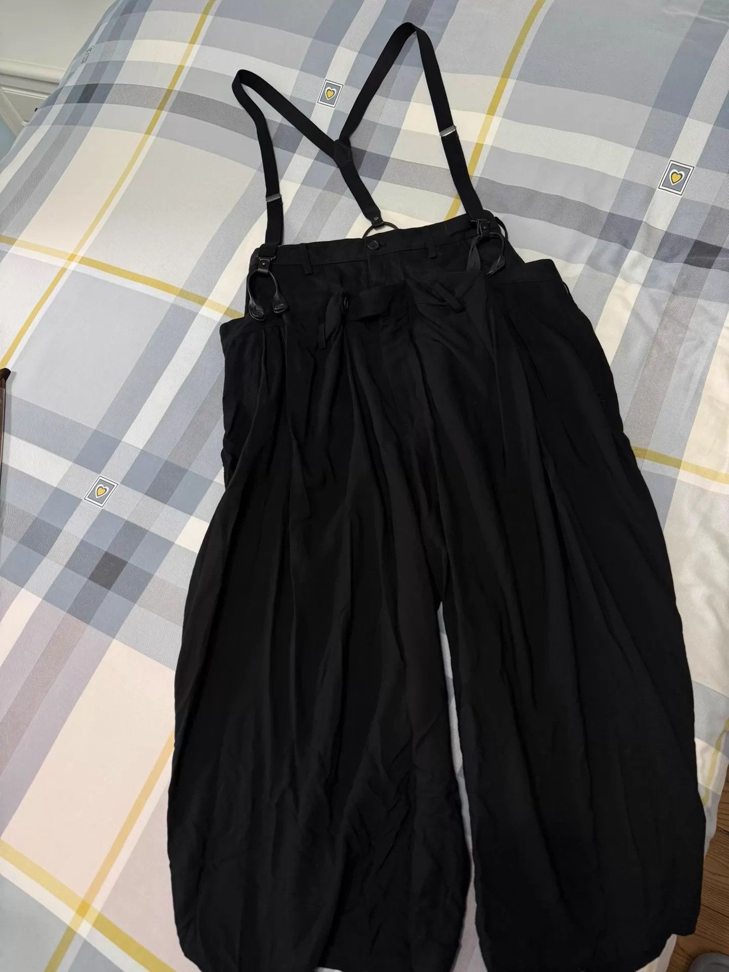 Yohji Yamamoto Yohji Yamamoto SS Suspender Pants Oversized Unisex 9New Size 26" / US 2 / IT 38 - 2 Thumbnail