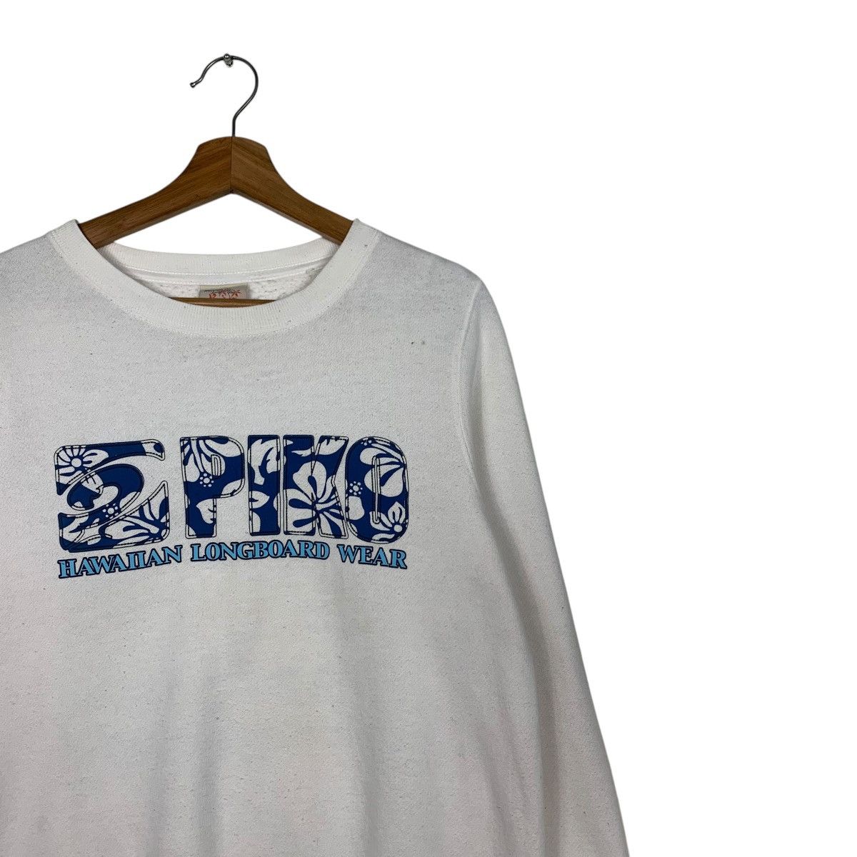 Japanese Brand PIKO Hawaiian Longboard Wear Big Logo Sweatshirt #2020-C88 Size US M / EU 48-50 / 2 - 5 Thumbnail