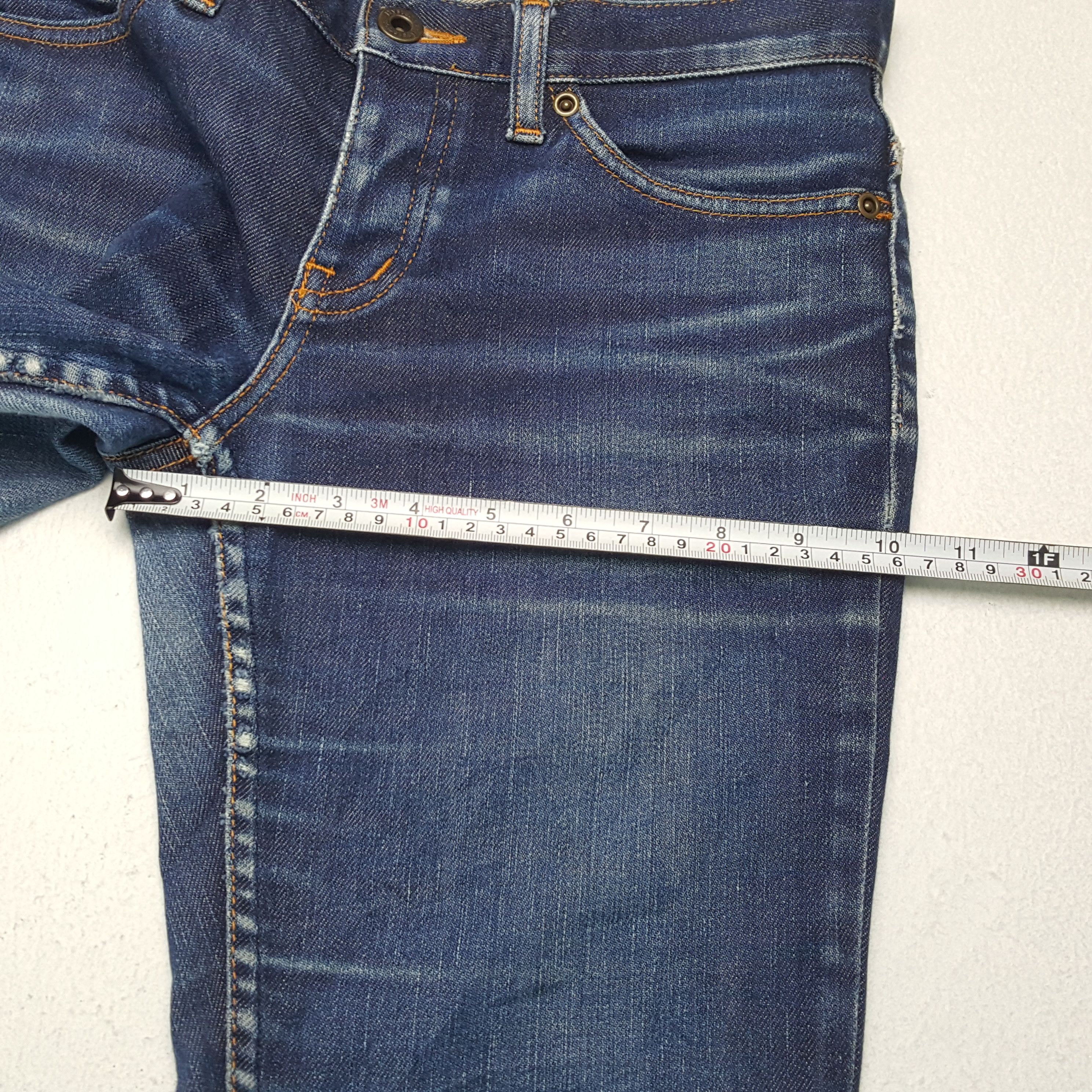 Hysteric Glamour × Japanese Brand × Vintage HYSTERIC GLAMOUR Japanese Brand Custom Art Style Jeans Size 29" - 9 Thumbnail
