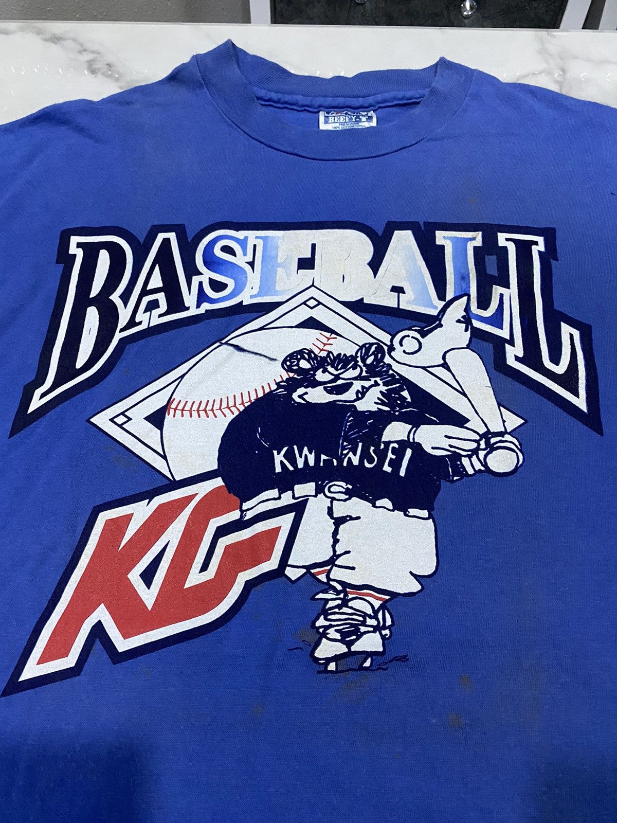 MLB × Vintage Vintage Baseball Made USA Tee Size US L / EU 52-54 / 3 - 3 Thumbnail