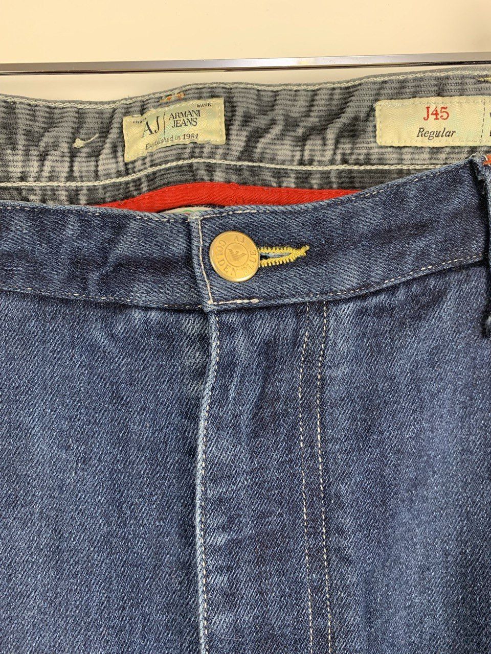 Armani Armani Jeans blue denim Italy 42 Size US 42 / EU 58 - 2 Thumbnail