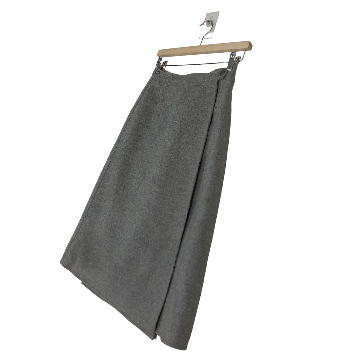 Burberry 🌺Vintage Wool Skirt Burberrys Nova Check Size 24" / US 00 / IT 34 - 3 Thumbnail
