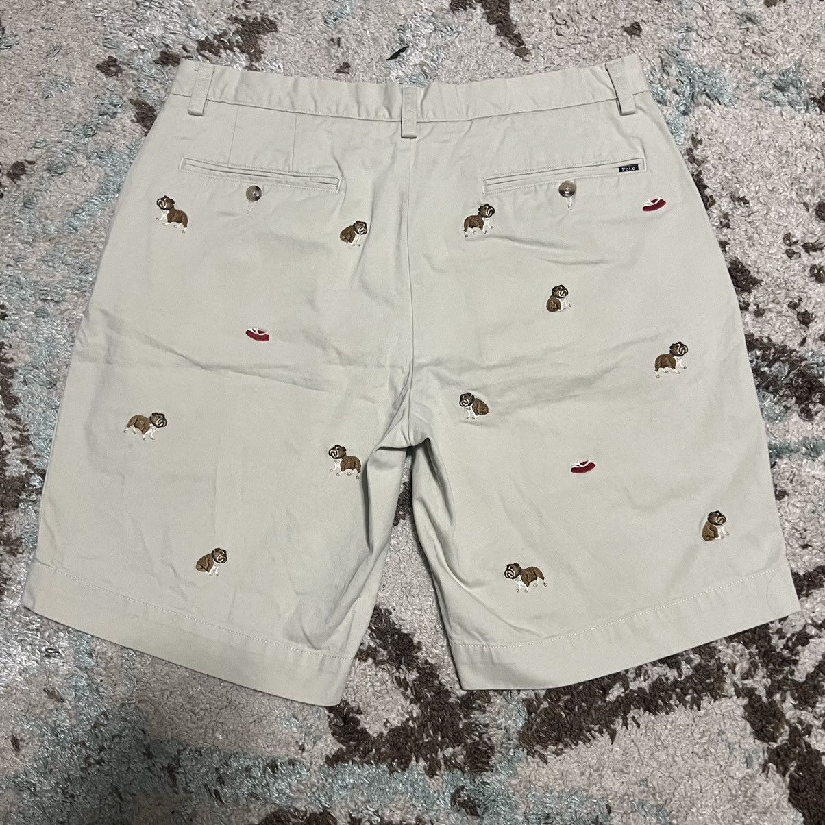 Polo Ralph Lauren Polo Ralph Lauren Bulldog Khaki Shorts Classic Fit 33 Size US 33 - 2 Thumbnail