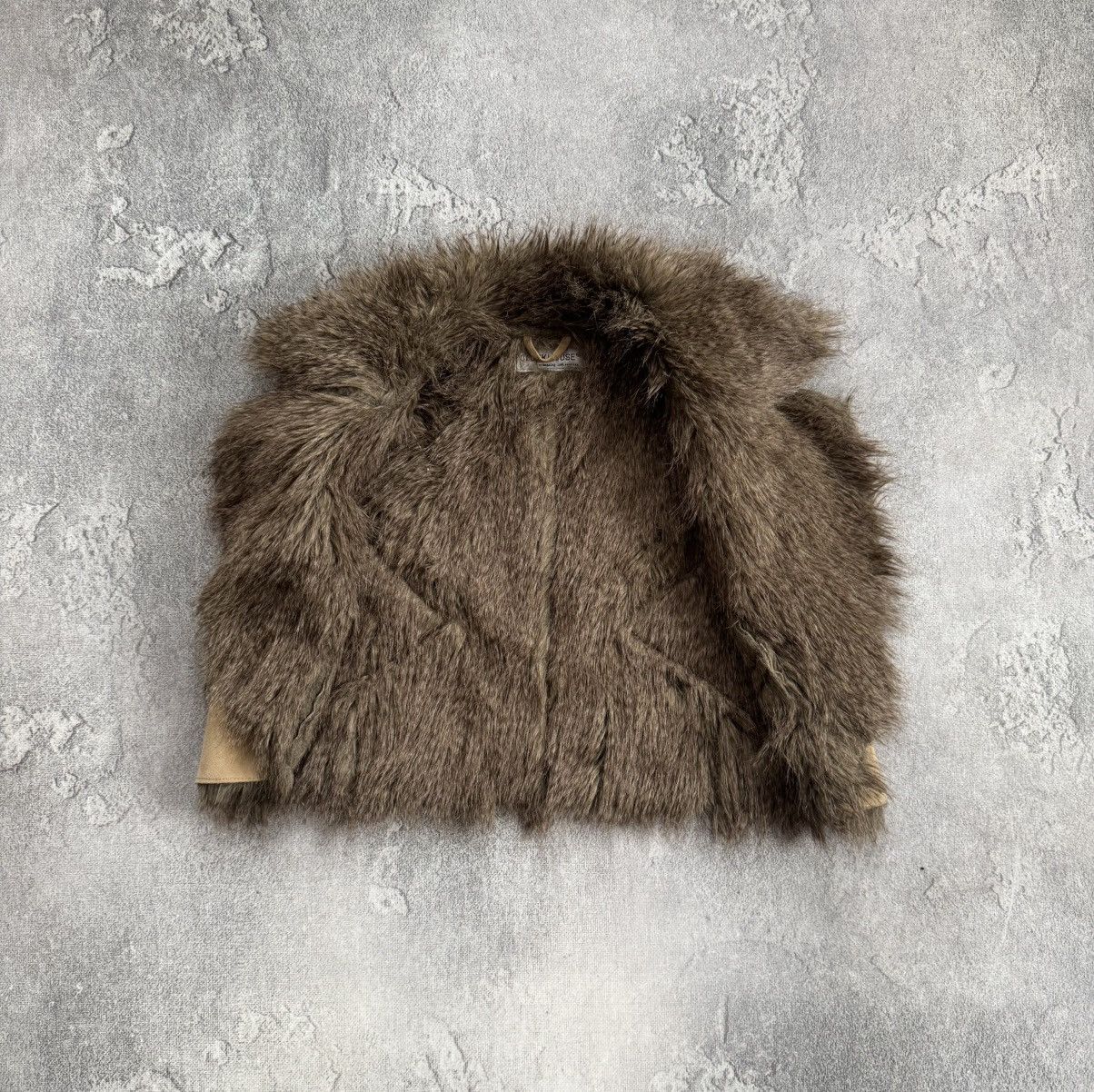 Hysteric Glamour Retro Vest Faux Fur sleeveless jacket if six was nine Y2K Size XL / US 12-14 / IT 48-50 - 3 Thumbnail