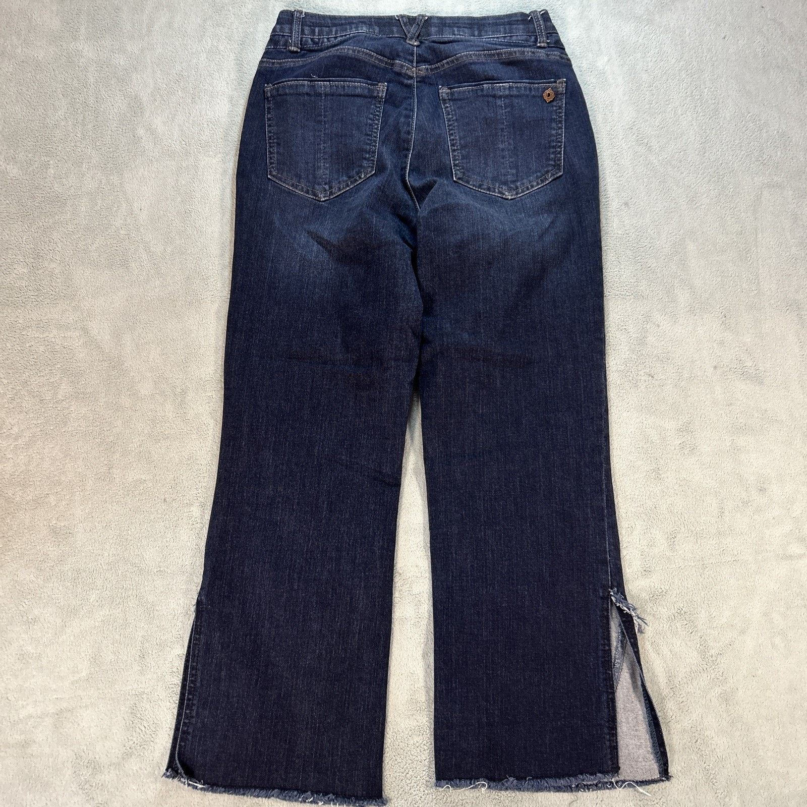 Levi's Democracy Technology Dojo Jeans Flare Sz 4p 28x26 Raw Hems Size 27" / US 4 / IT 40 - 12 Thumbnail