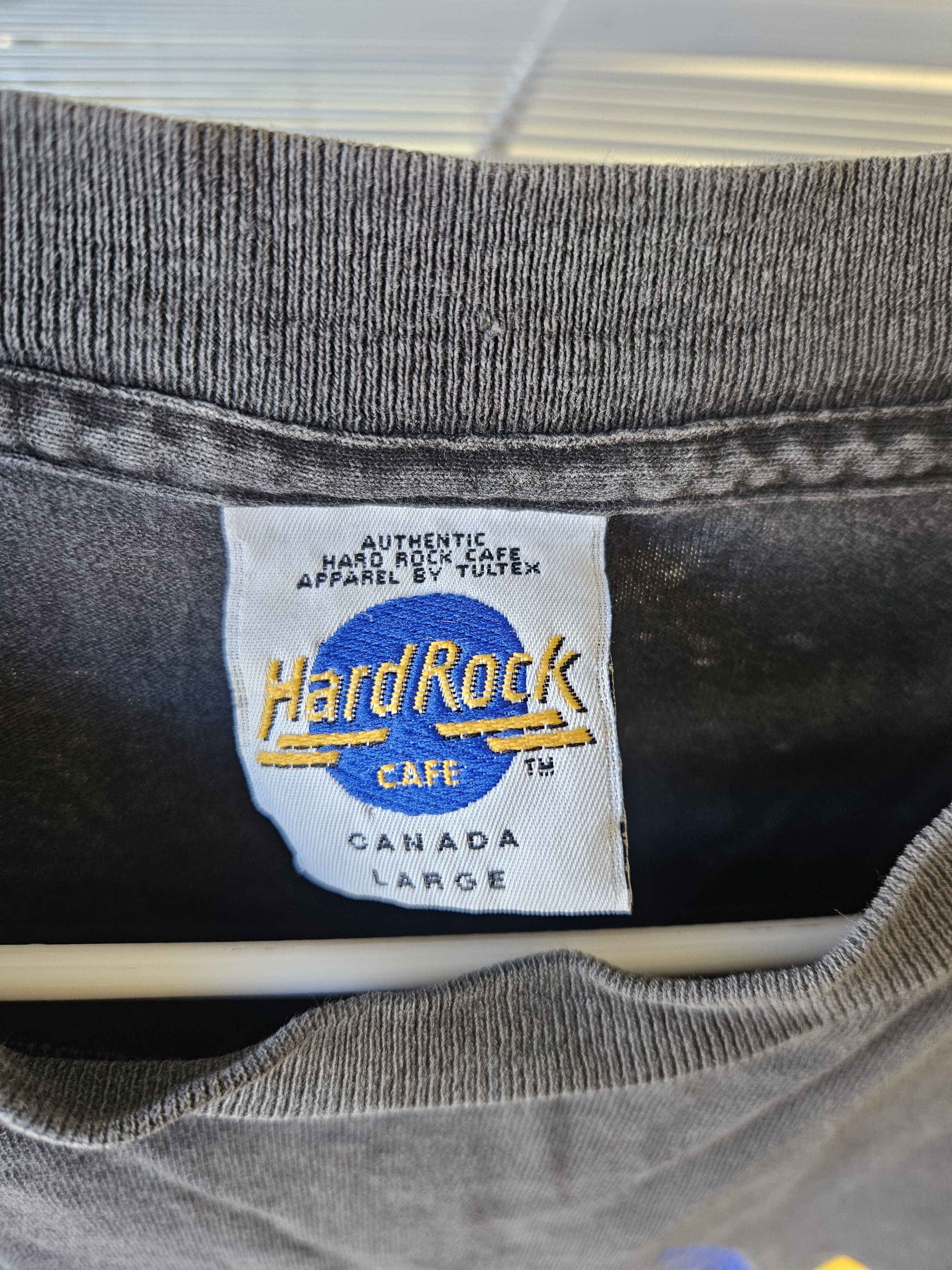 Hard Rock Cafe Hard Rock Cafe Sky Dome Toronto Canada 1989 Tee Size US L / EU 52-54 / 3 - 4 Thumbnail