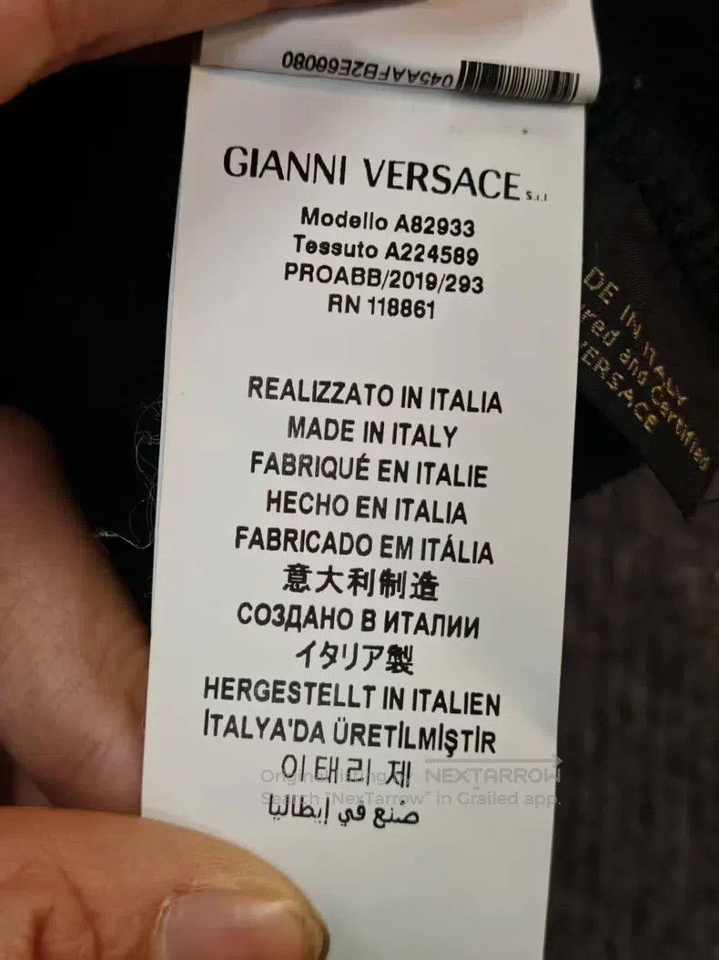Versace Versace Medusa hot diamond sweatshirt Size US XL / EU 56 / 4 - 4 Thumbnail