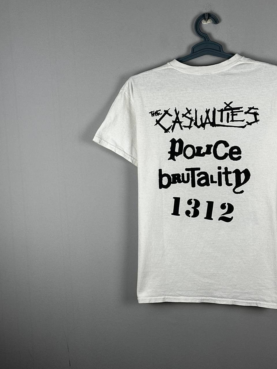 Band Tees Vintage The Casualties Police Brutality 1312 Punk Band Tee Size US M / EU 48-50 / 2 - 10 Thumbnail