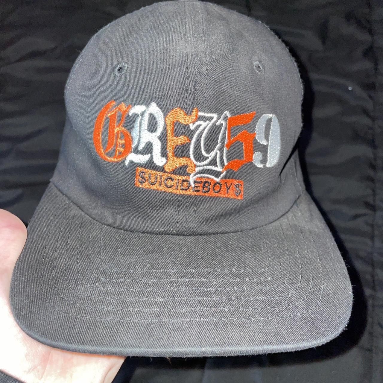 image of G59 Records x Pouya Uicideboy Merch G59 / Suicideboys 2021 Tour Snapback in Black, Men's