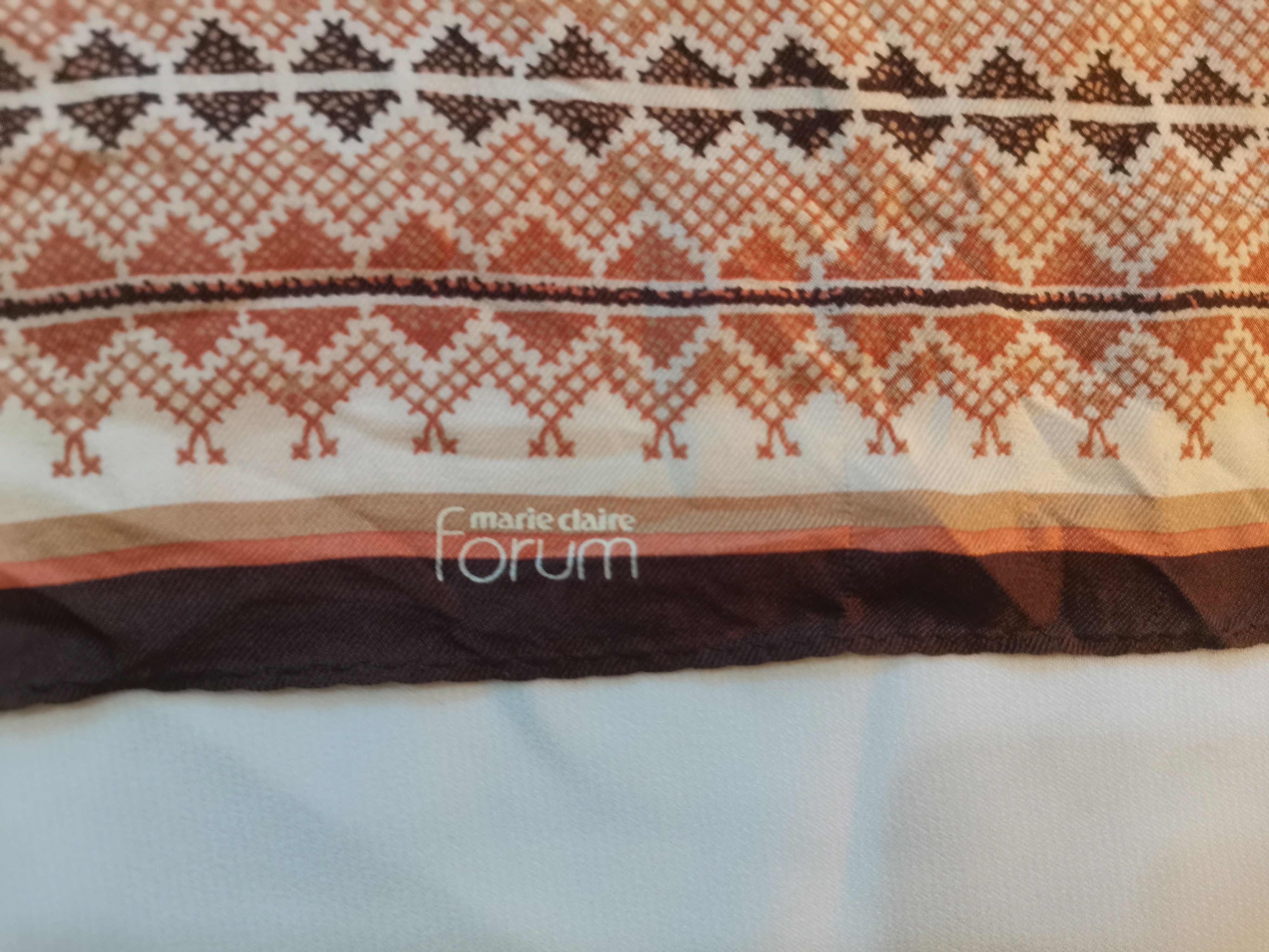 Designer × Vintage Rare vintage Marie Claire Scarves nice design Size ONE SIZE - 4 Thumbnail