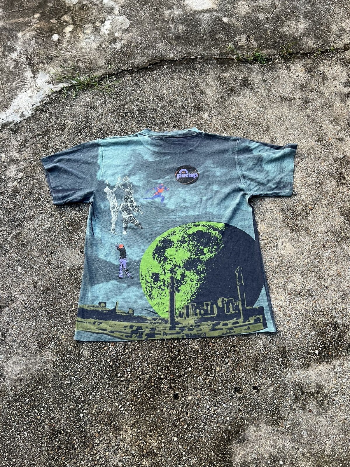 Reebok Vintage Rare Reebok Pump Shirt Size US L / EU 52-54 / 3 - 1 Thumbnail