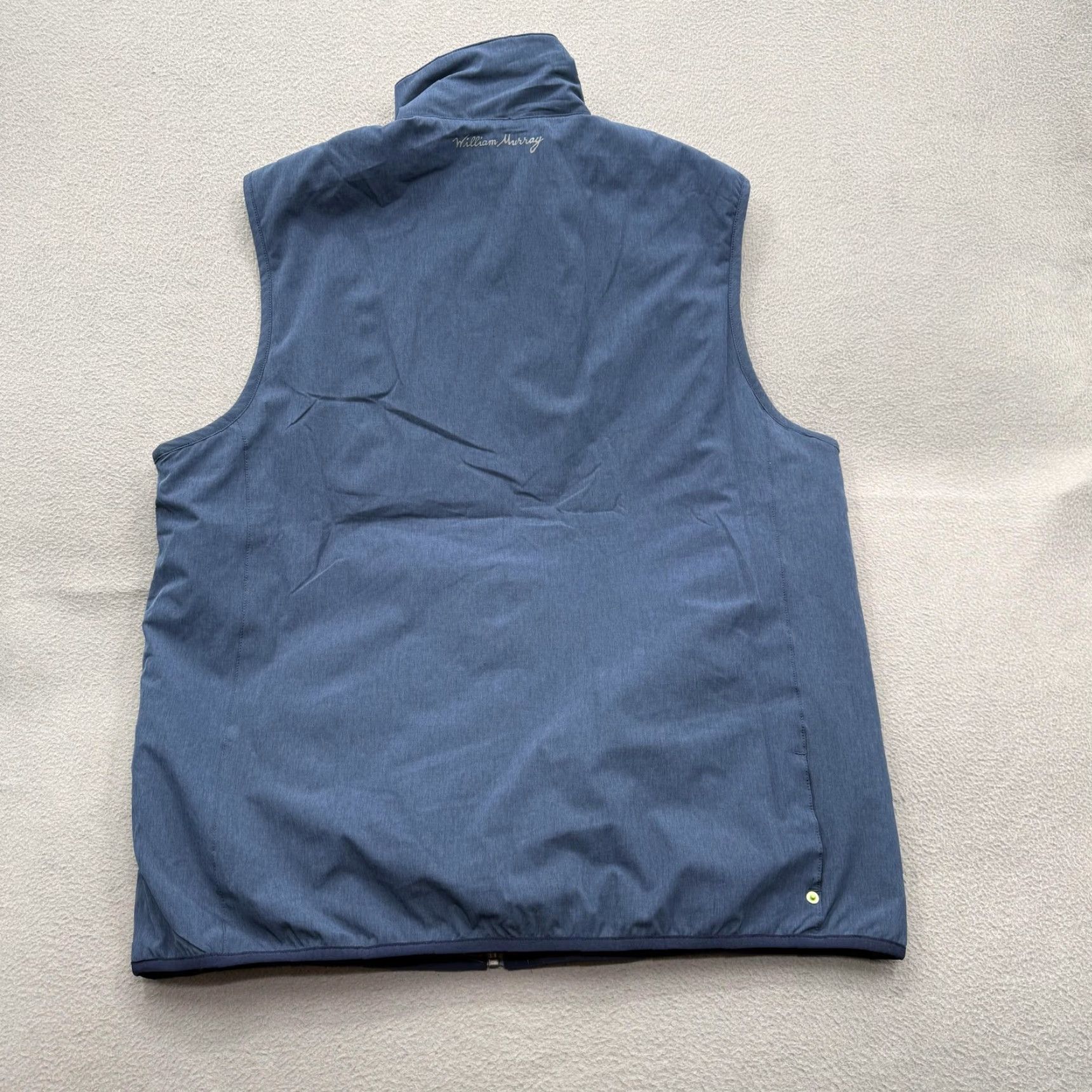 Vintage VINTAGE No, New title: William Murray Vest XL Blue Full Zip Golf Plaid Lined Stretch Jacket Size US XL / EU 56 / 4 - 3 Thumbnail