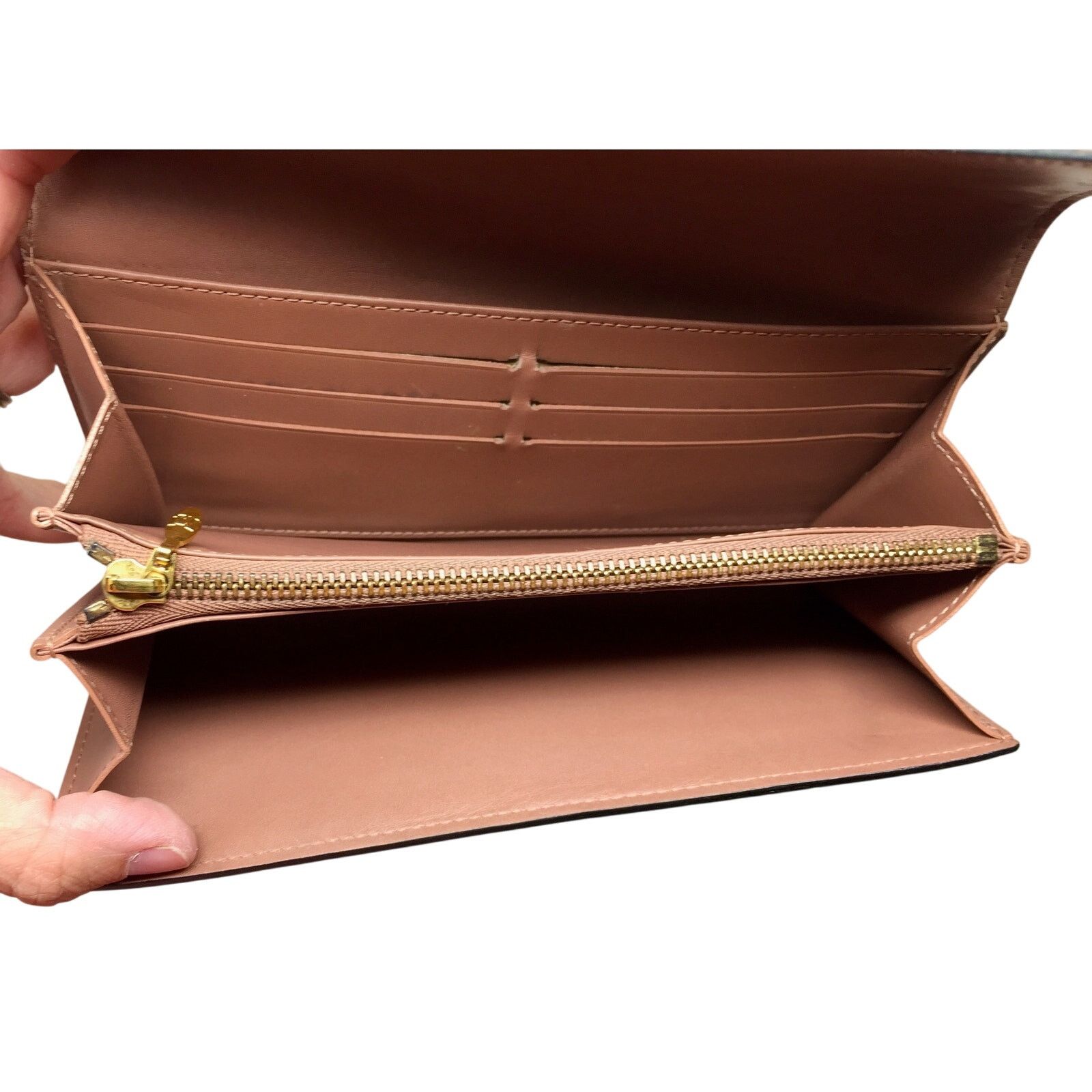 Louis Vuitton Louis Vuitton Vernis Monogram Sarah Long Wallet -Bronze Size ONE SIZE - 15 Thumbnail