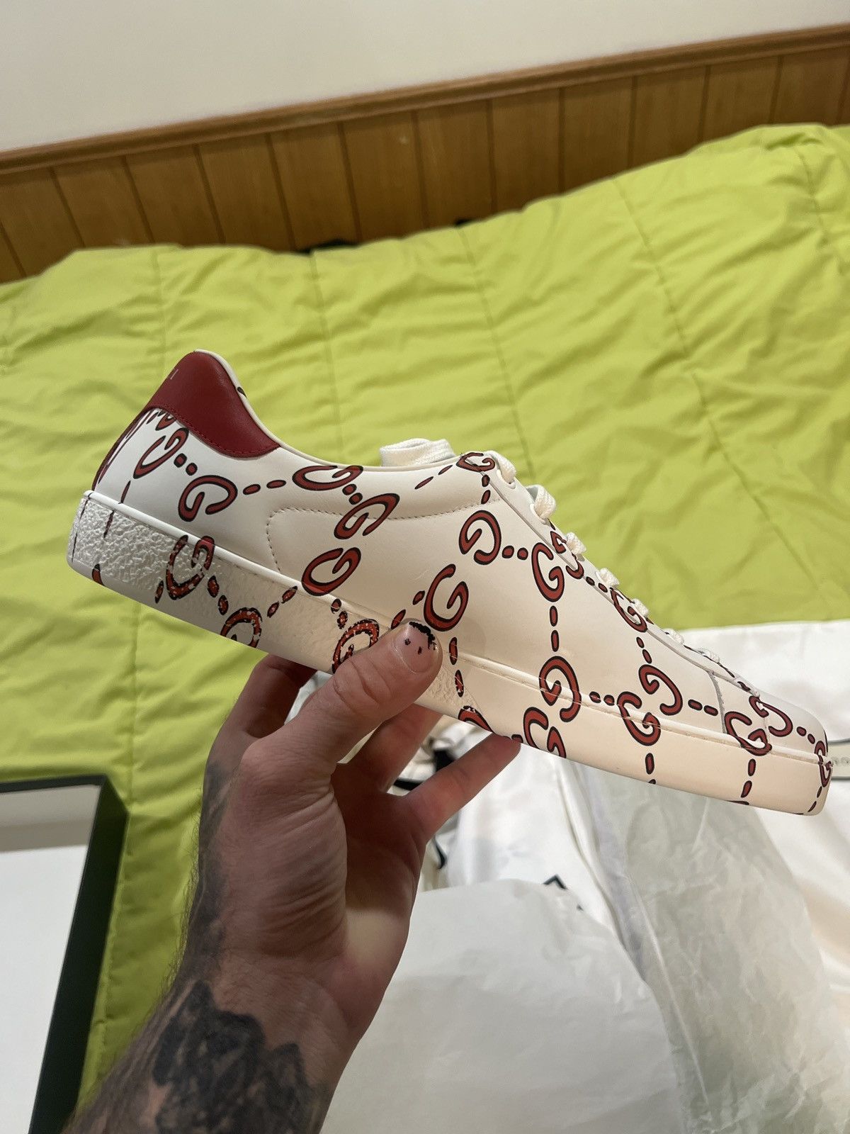 Gucci Gucci Ace sneaker Size US 10 / EU 43 - 10 Thumbnail