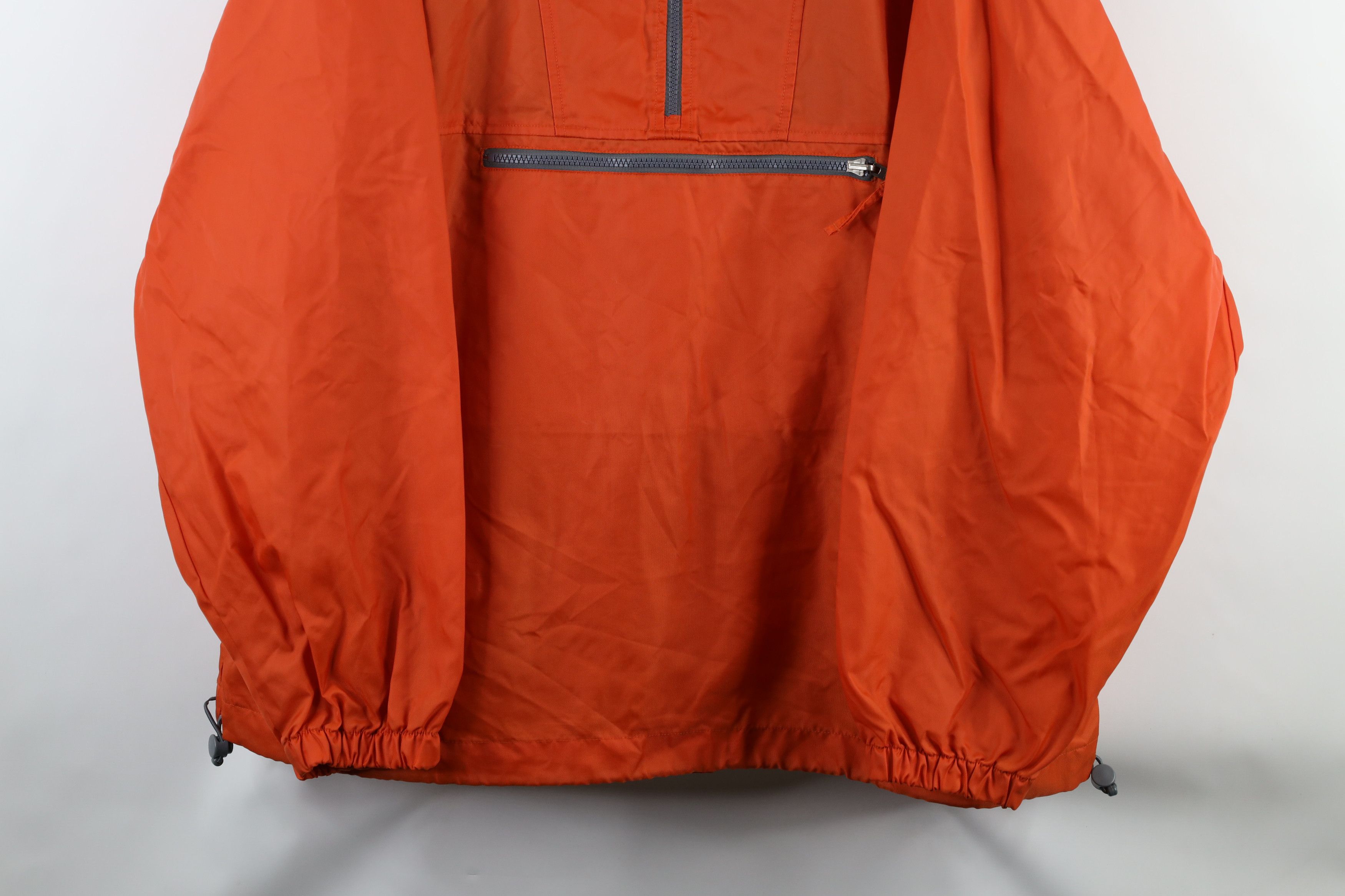 Vintage Vintage 90s Streetwear Packable Anorak Jacket Orange Nylon Size US XL / EU 56 / 4 - 3 Thumbnail