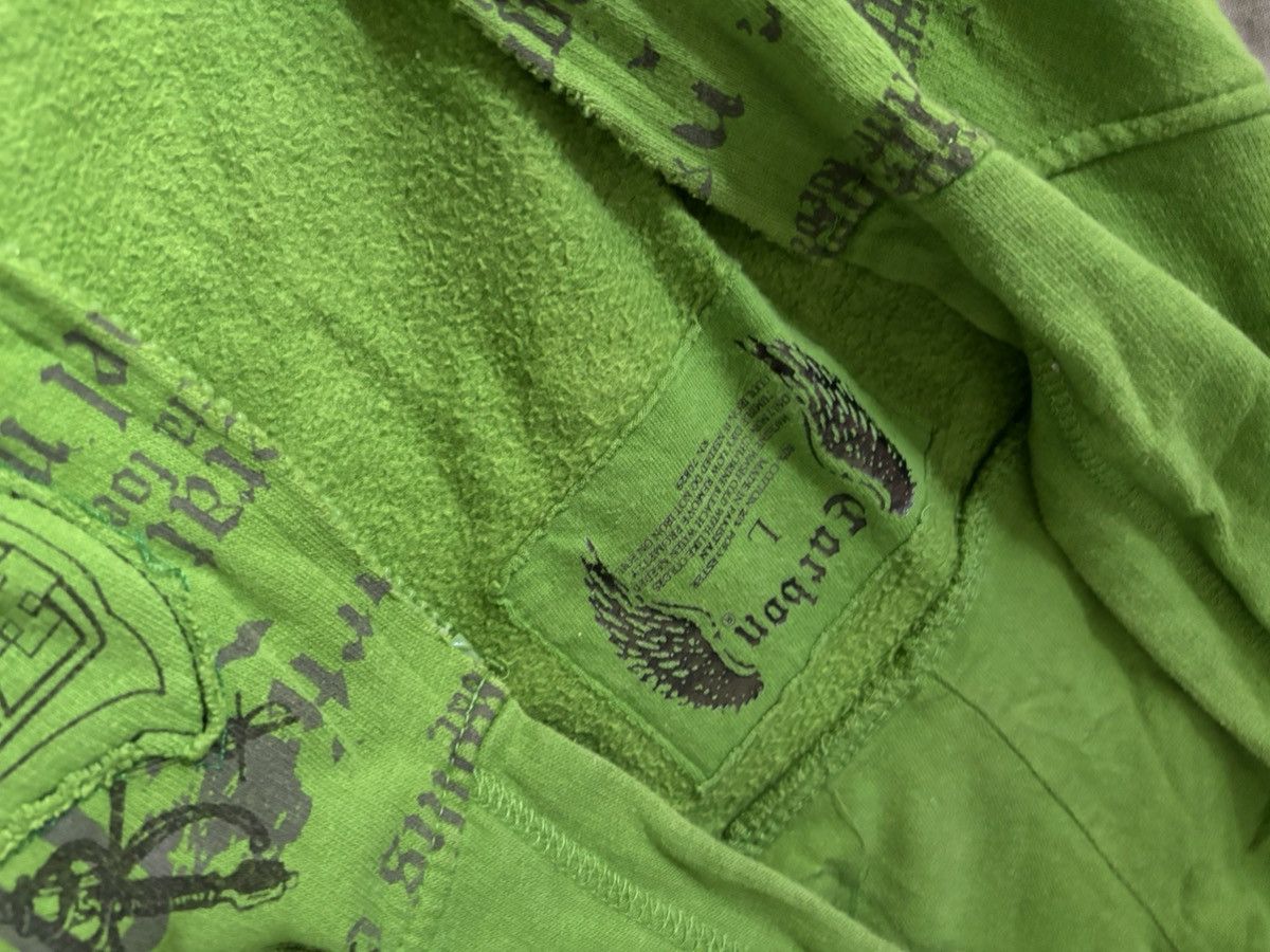 Carbon Distressed Y2K cross hoodie used good condition soze L fit M Size US L / EU 52-54 / 3 - 5 Thumbnail