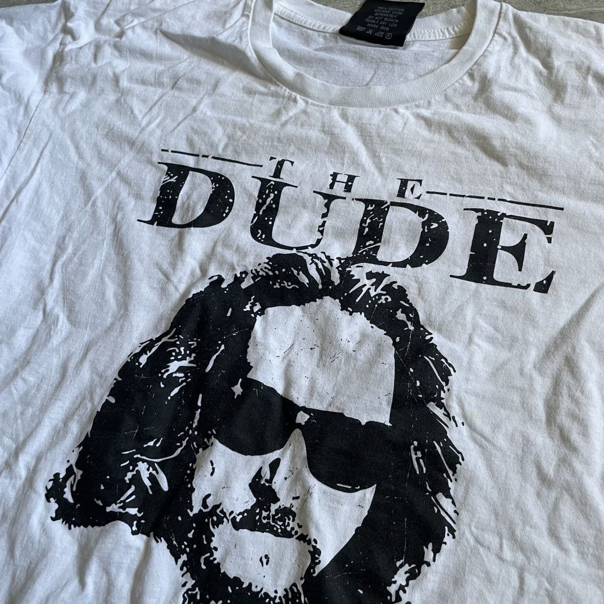 Band Tees Vintage 90s The Dude Big Lebowski Graphic T Shirt Black Alst Size US XL / EU 56 / 4 - 2 Thumbnail