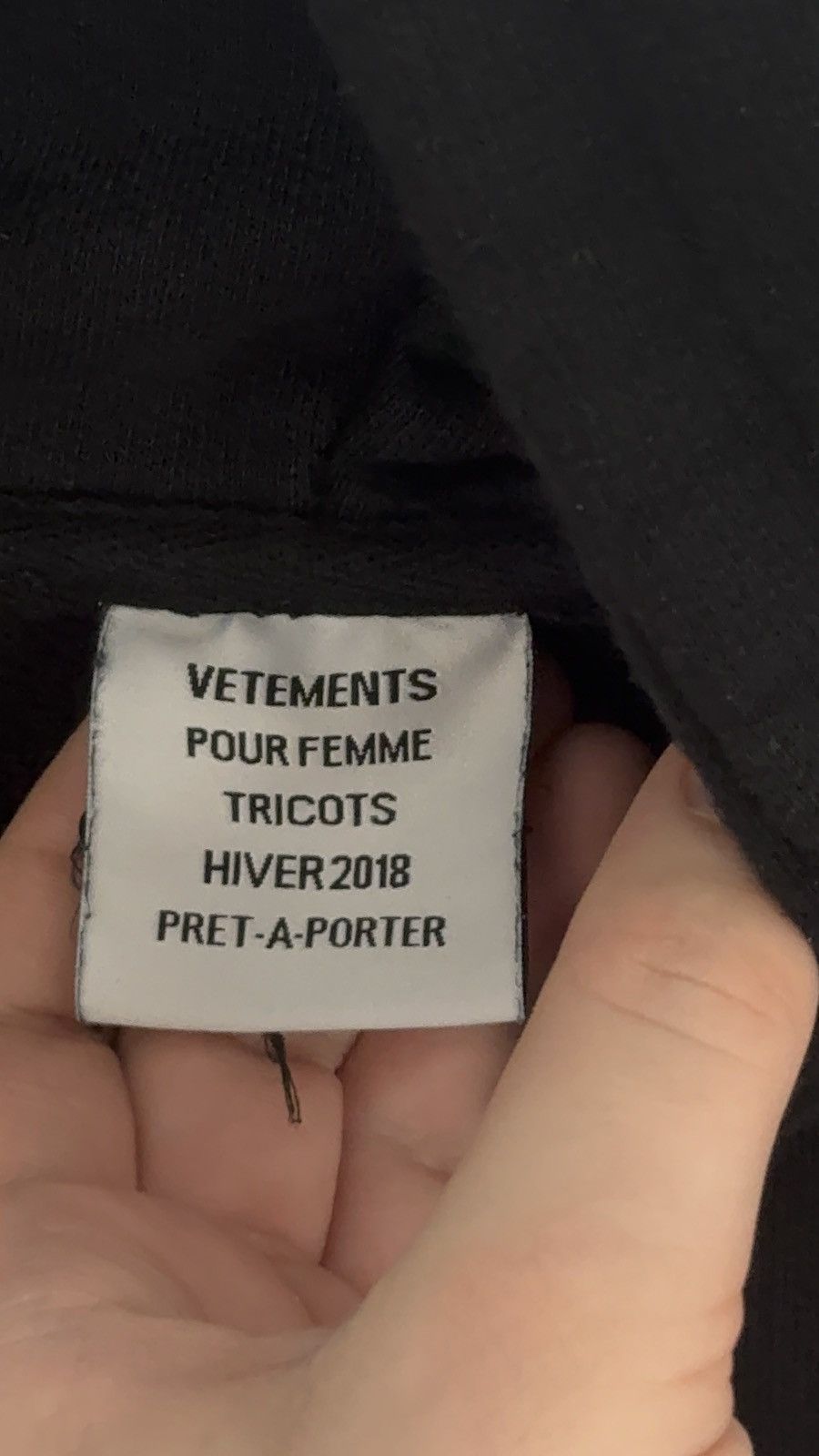 Vetements ⛔️ Vetements metal tour hoode black XS Size US XS / EU 42 / 0 - 9 Thumbnail