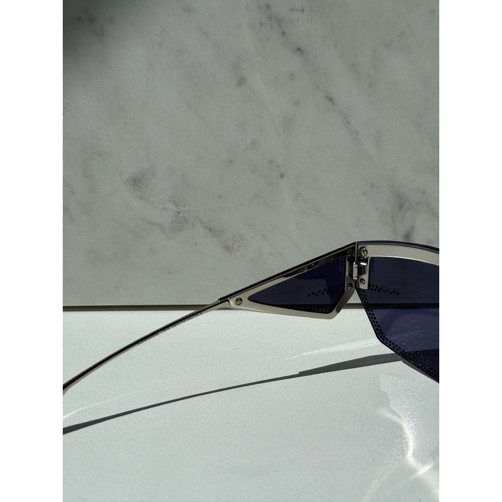Givenchy Givenchy GV4100US Mask Strass Crystal Blue Sunglasses $1090 Size ONE SIZE - 7 Thumbnail