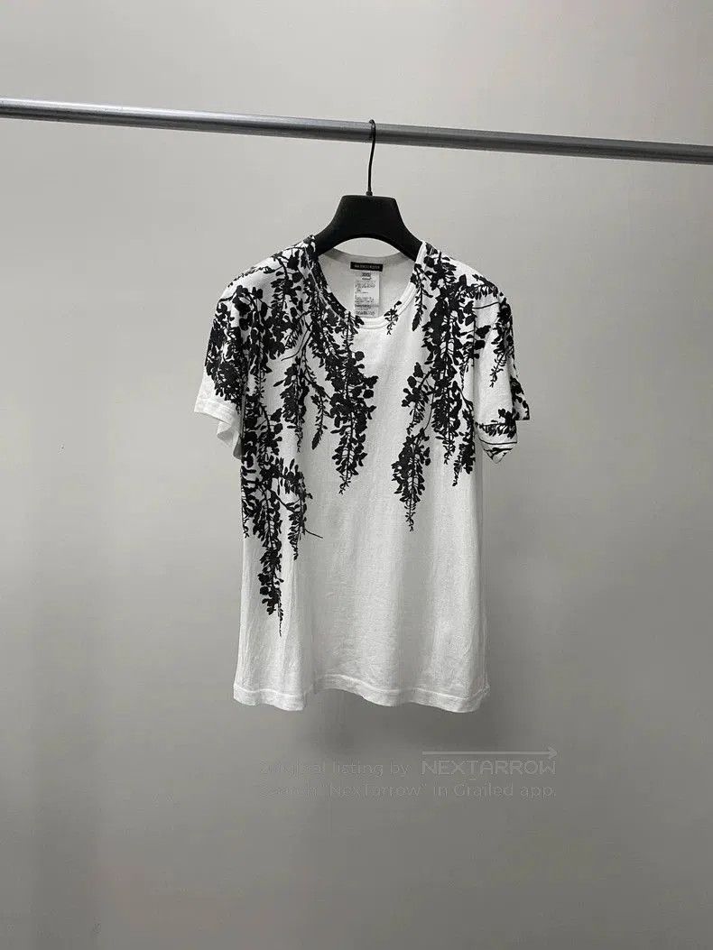 Ann Demeulemeester Ann Demeulemeester Black Pattern T-shirt. Size US XS / EU 42 / 0 - 2 Thumbnail