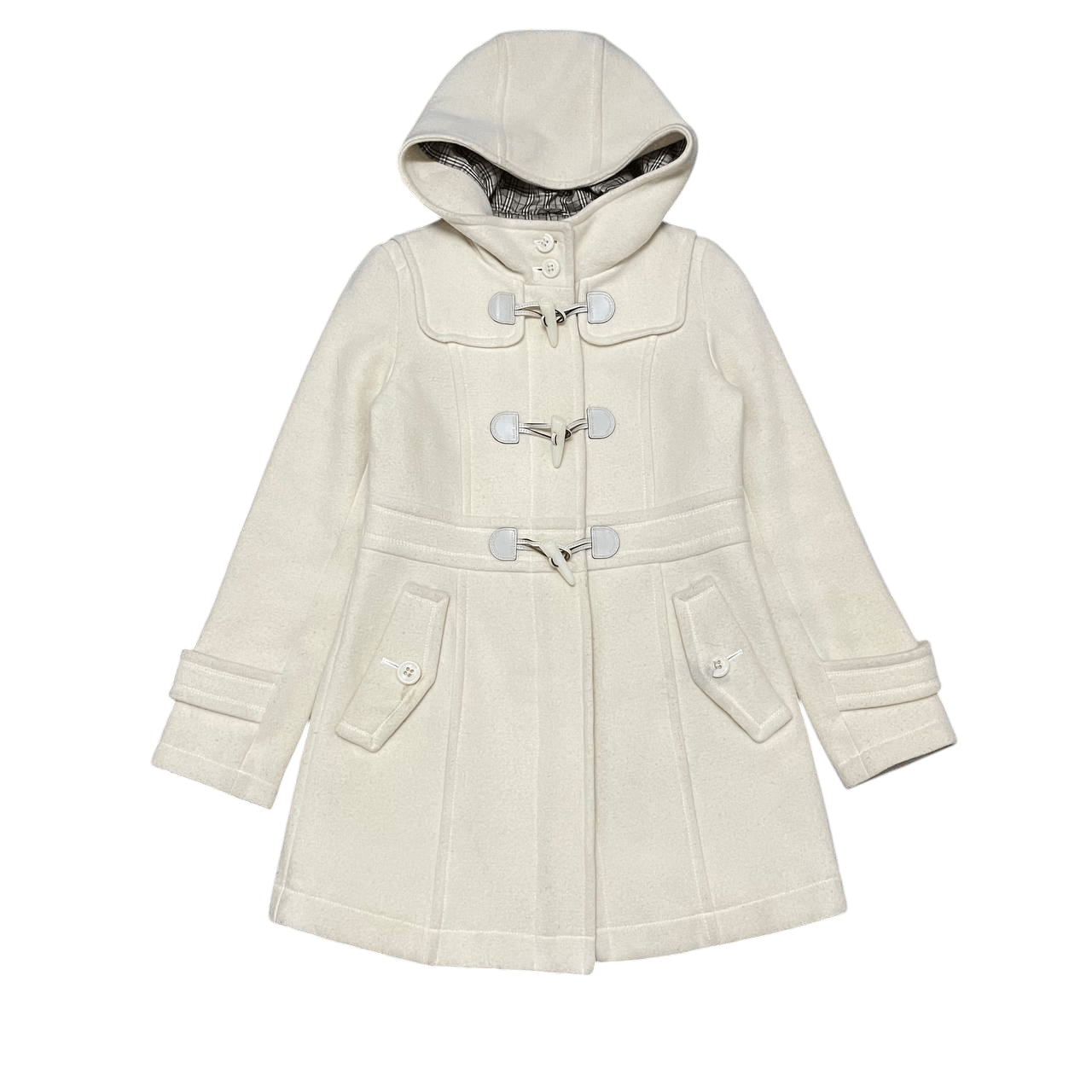 Burberry Vintage Burberry Blue Label Wool Duffle Coat Size M / US 6-8 / IT 42-44 - 1 Thumbnail